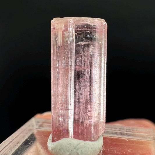 Elbaite Tourmaline | Pink Crystal, mineral specimen from Paprok