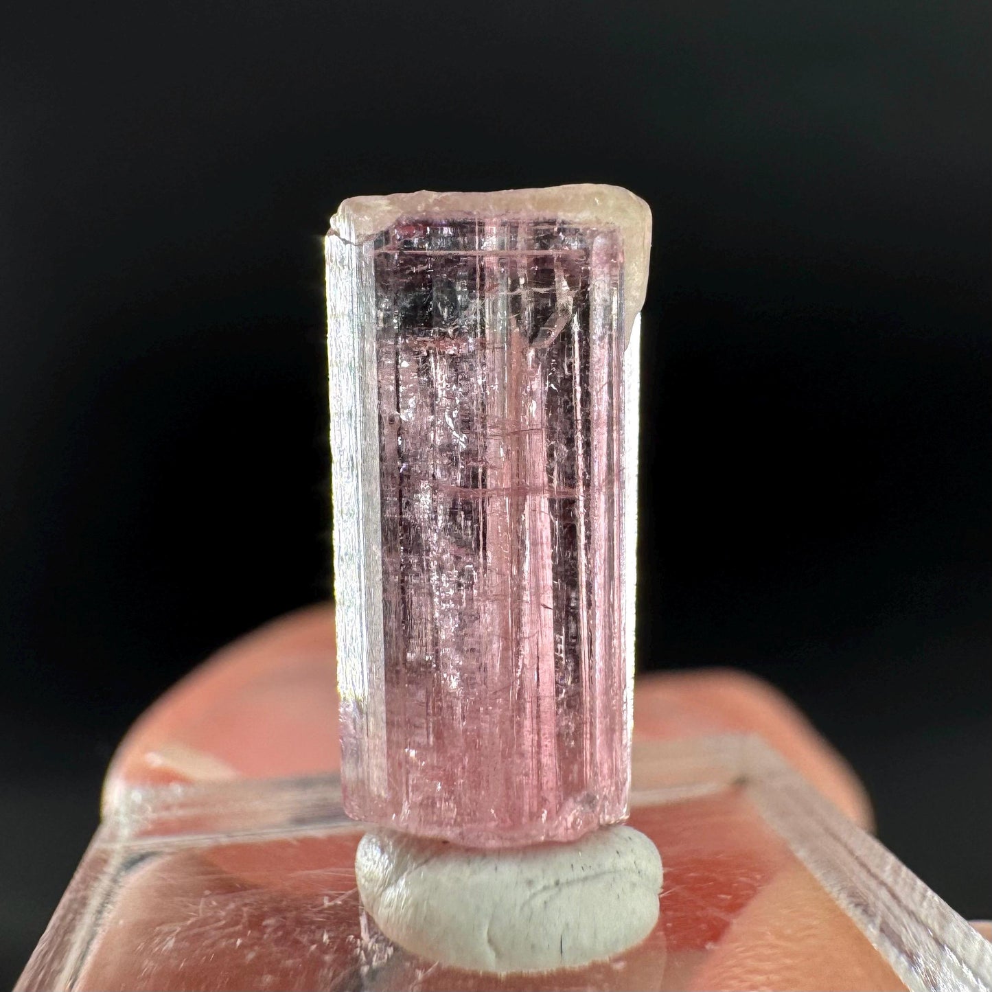 Elbaite Tourmaline | Pink Crystal, mineral specimen from Paprok