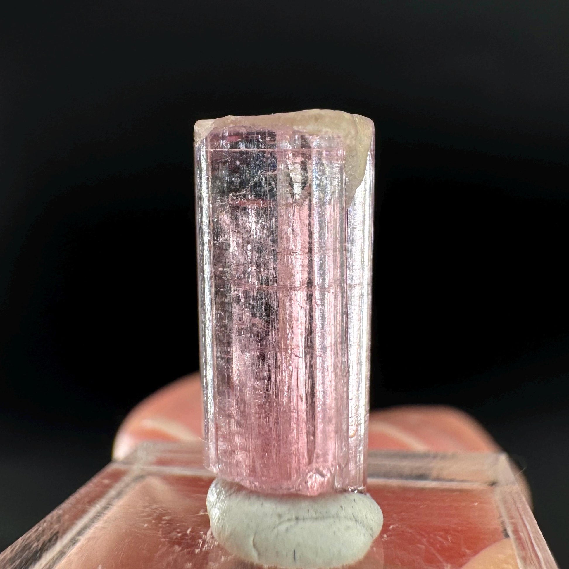 Elbaite Tourmaline | Pink Crystal, mineral specimen from Paprok