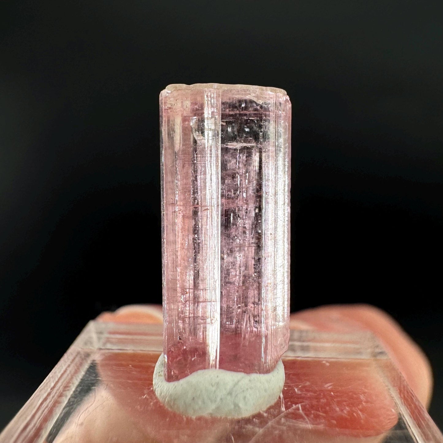 Elbaite Tourmaline | Pink Crystal, mineral specimen from Paprok