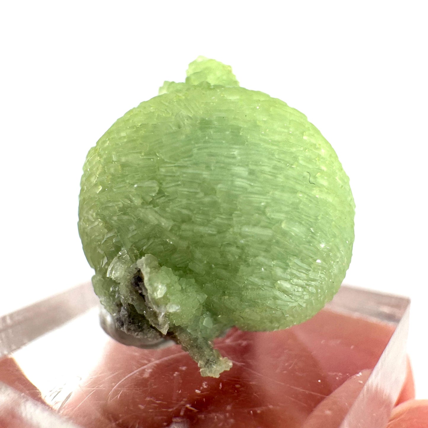 Wavellite (Arkansas, USA) | green crystal cluster, mineral specimen