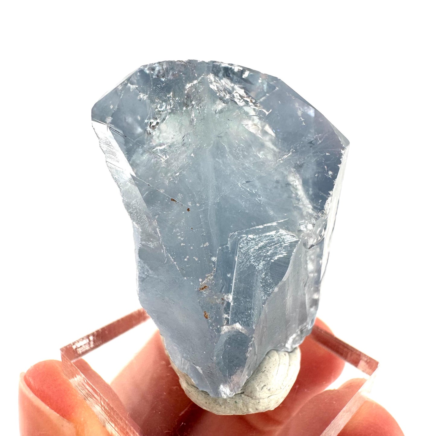 Celestite | natural blue crystal, mineral specimen from Madagascar