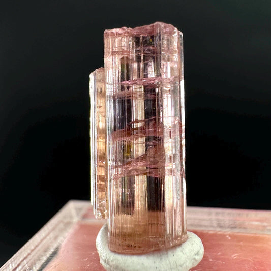 Elbaite Tourmaline | Pink Crystal, mineral specimen from Paprok