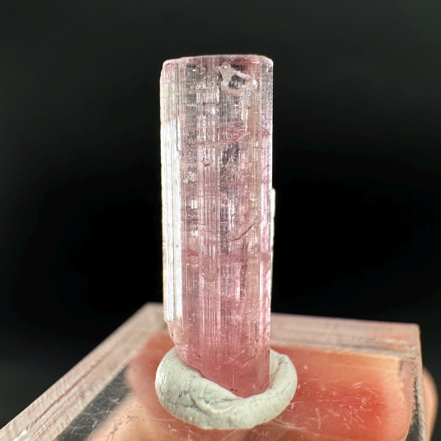 Elbaite Tourmaline | Pink Crystal, mineral specimen from Paprok