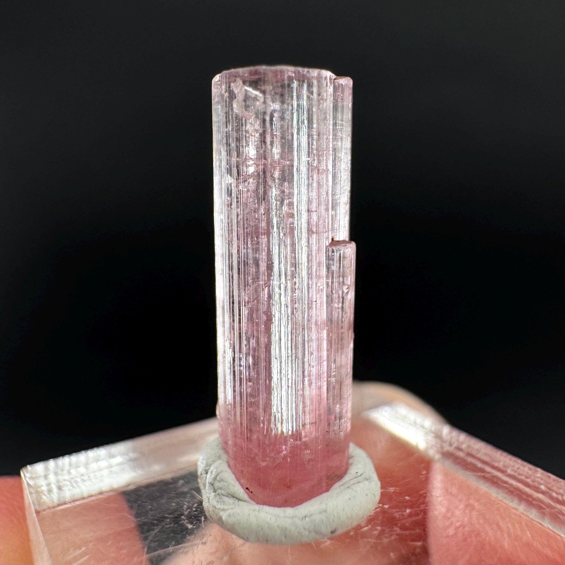 Elbaite Tourmaline | Pink Crystal, mineral specimen from Paprok