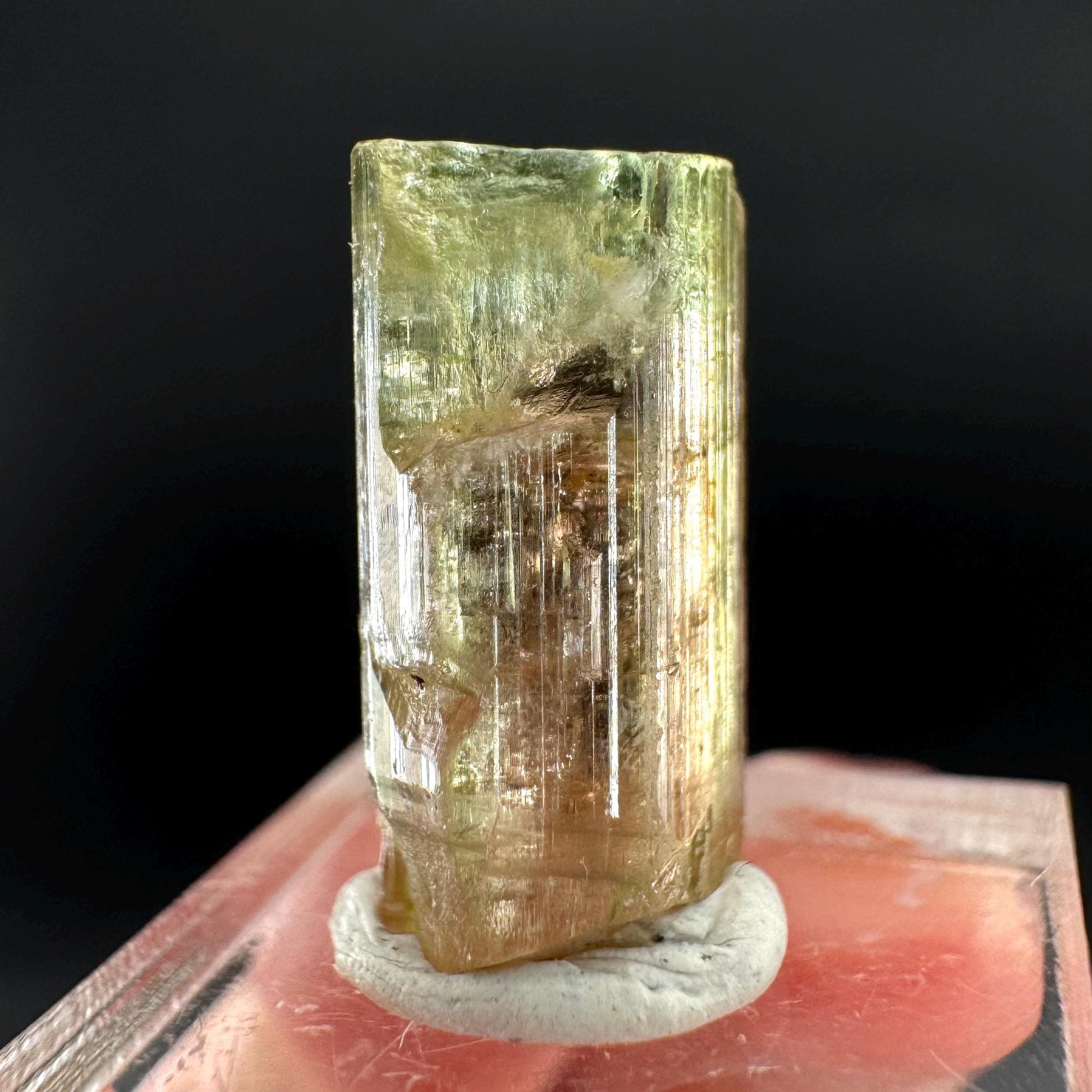 Watermelon Tourmaline | Green & Pink Bi-Color Elbaite Crystal, mineral specimen from Paprok