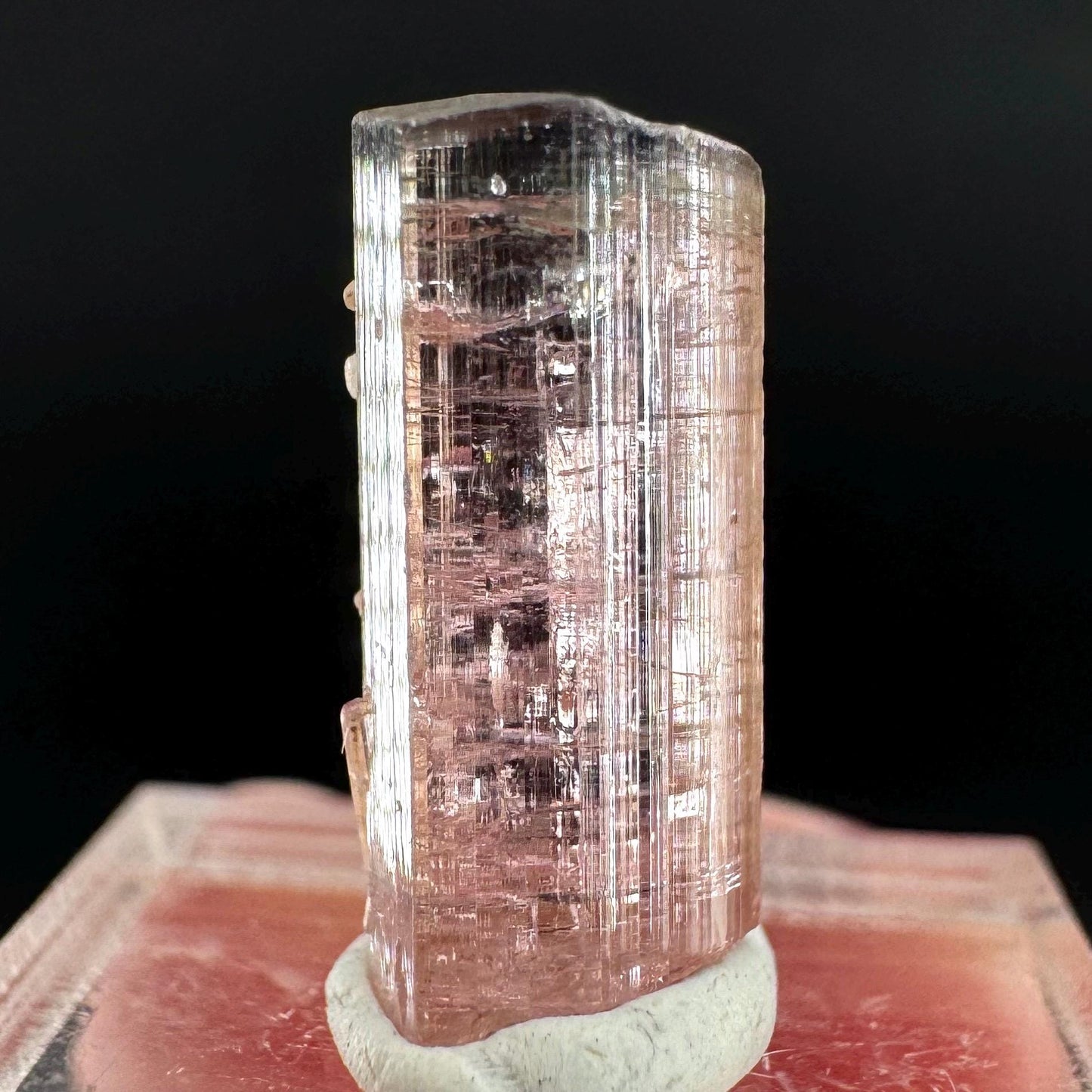 Elbaite Tourmaline | Pink Crystal, mineral specimen from Paprok