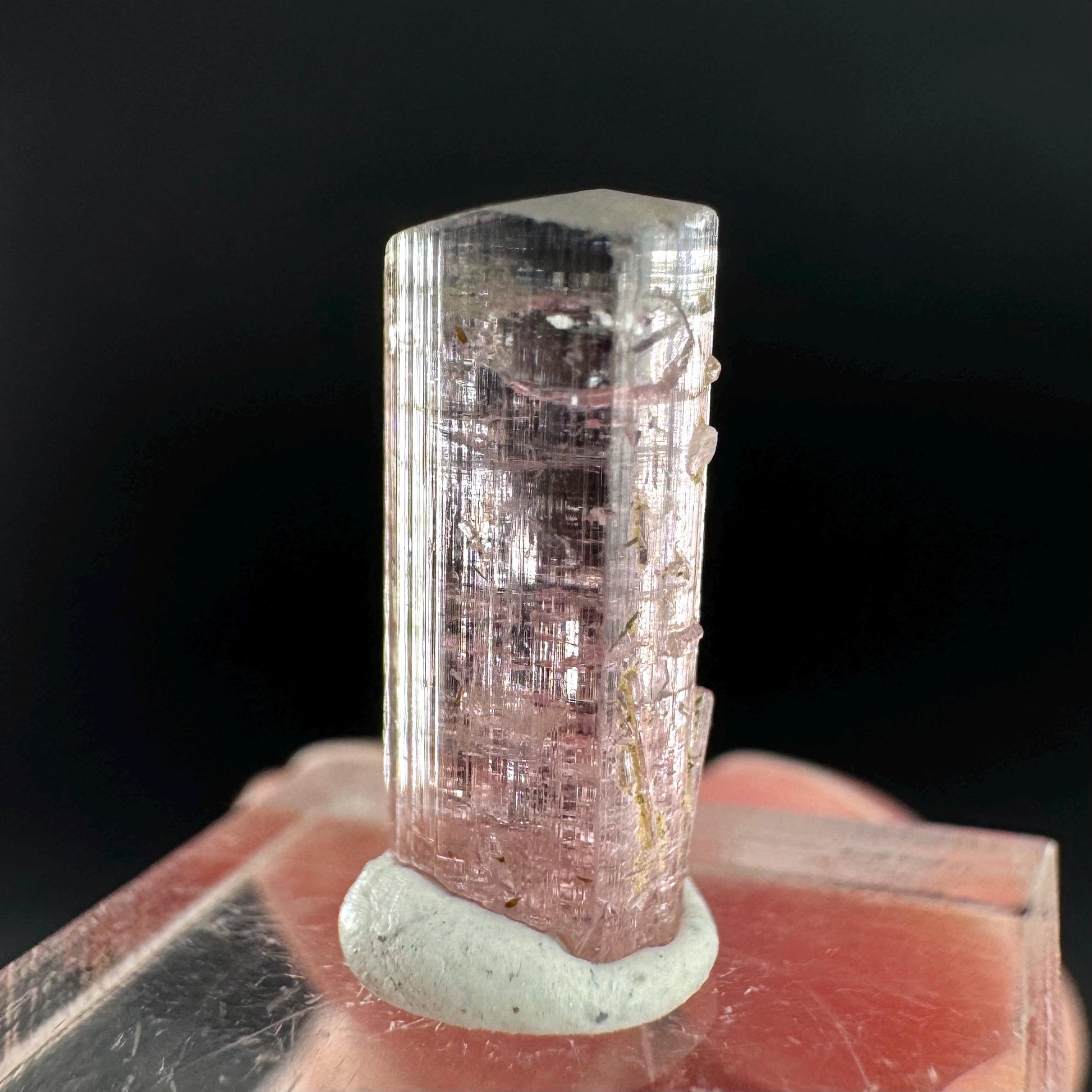 Elbaite Tourmaline | Pink Crystal, mineral specimen from Paprok