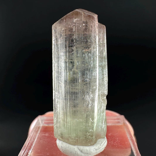Watermelon Tourmaline | Green & Pink Bi-Color Elbaite Crystal, mineral specimen from Paprok