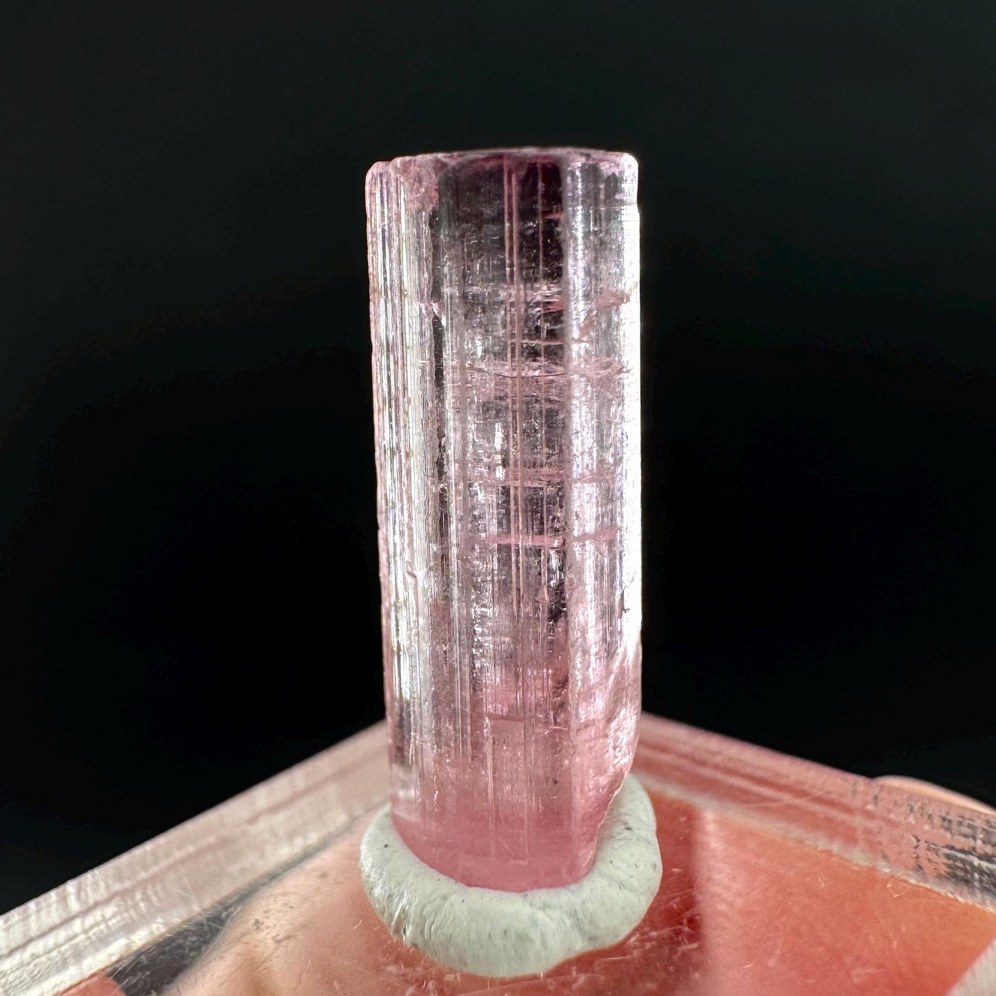 Elbaite Tourmaline | Pink Crystal, mineral specimen from Paprok