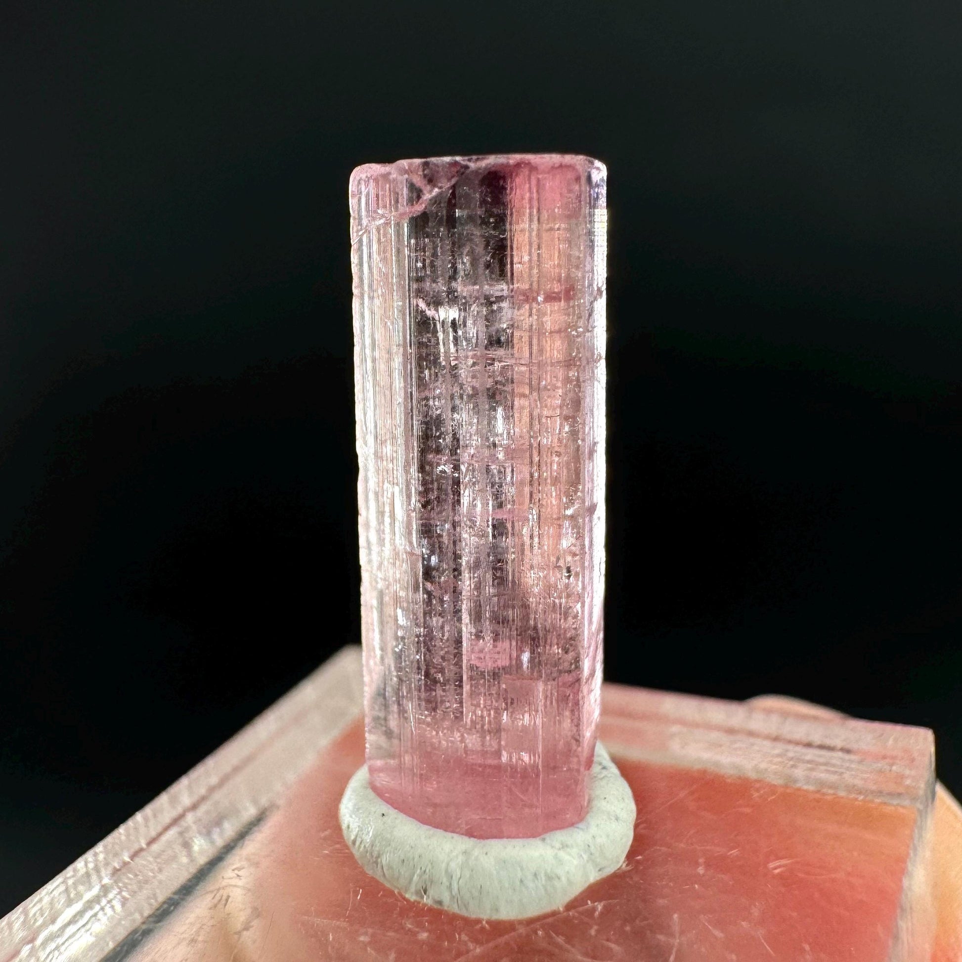 Elbaite Tourmaline | Pink Crystal, mineral specimen from Paprok