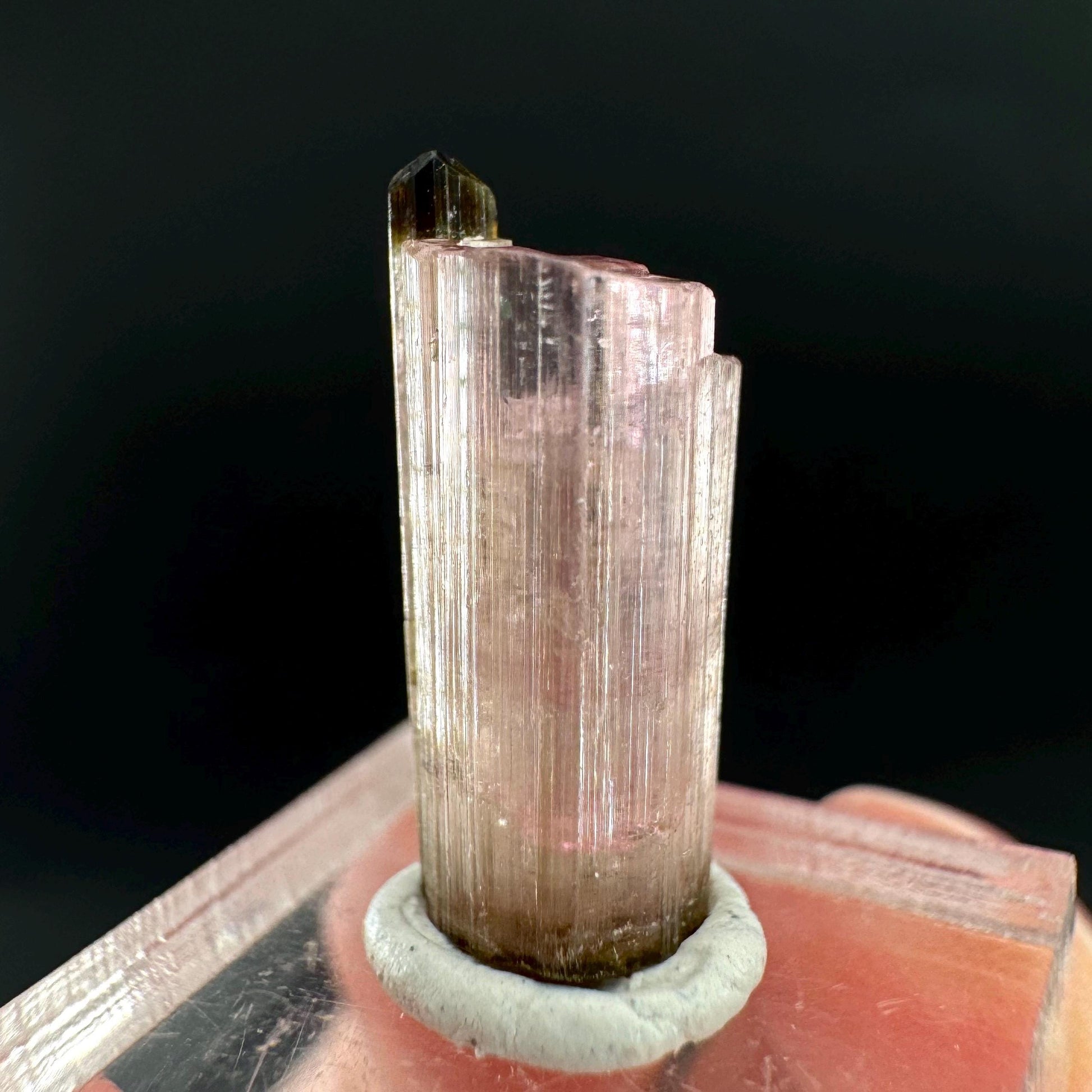 Elbaite Tourmaline | Pink Crystal, mineral specimen from Paprok