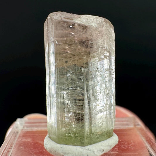Watermelon Tourmaline | Green & Pink Bi-Color Elbaite Crystal, mineral specimen from Paprok