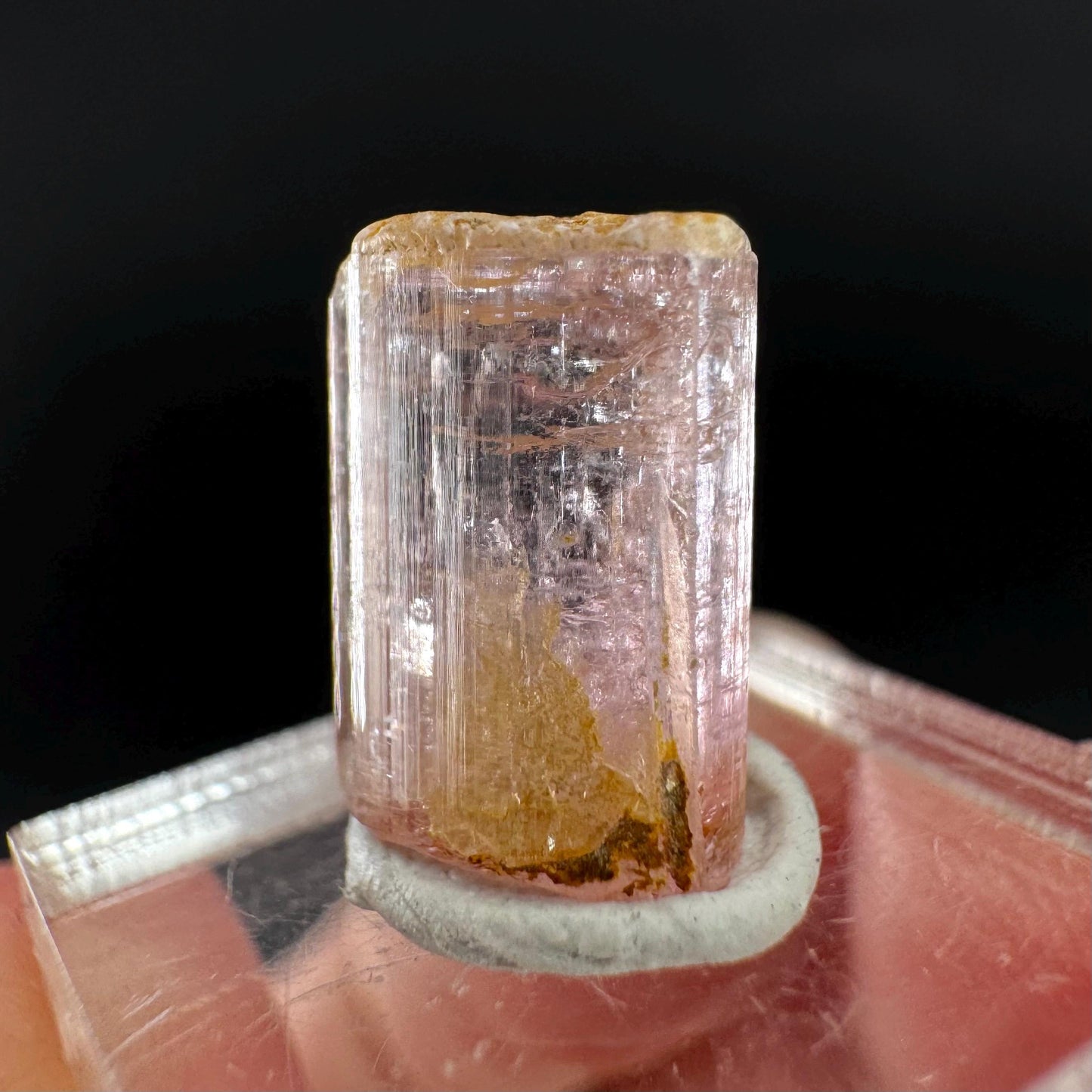 Elbaite Tourmaline | Pink Crystal, mineral specimen from Paprok