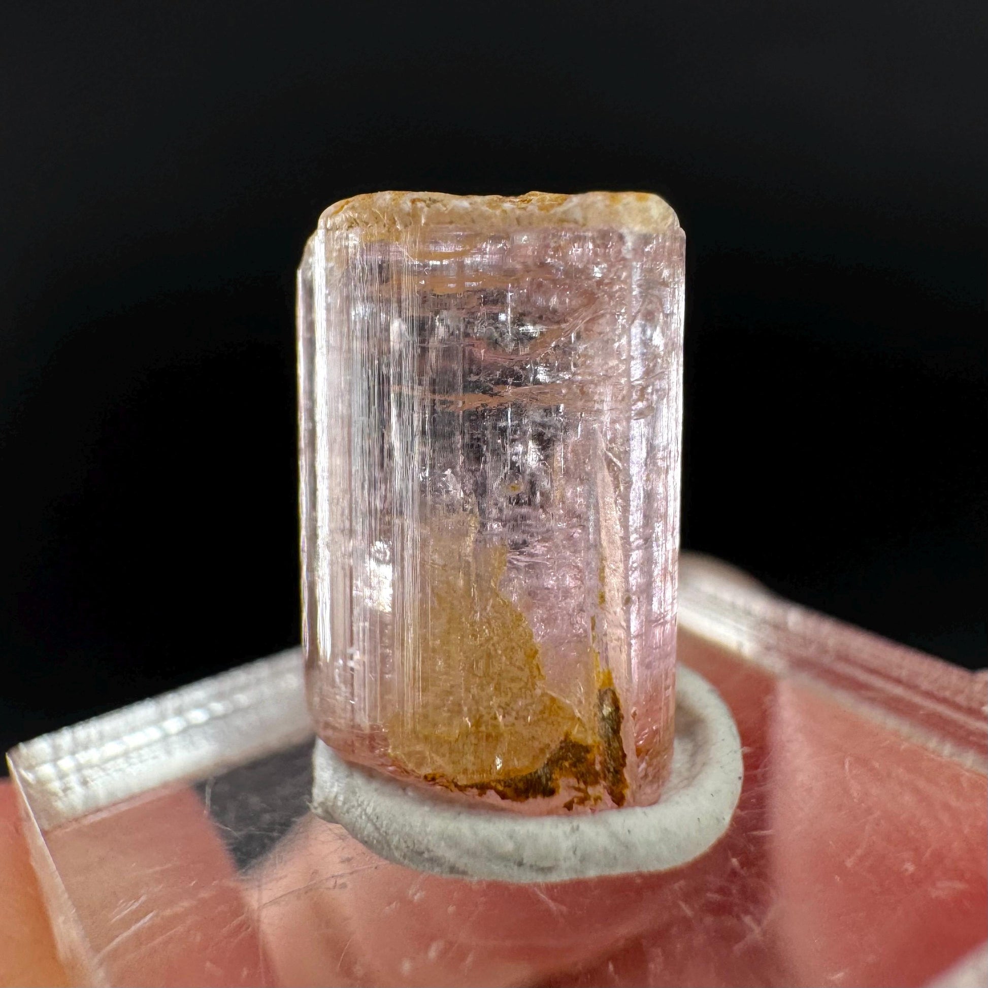 Elbaite Tourmaline | Pink Crystal, mineral specimen from Paprok