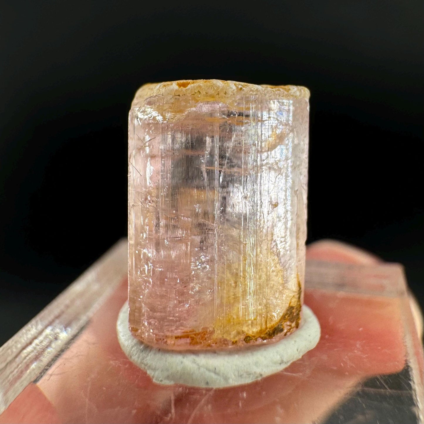 Elbaite Tourmaline | Pink Crystal, mineral specimen from Paprok