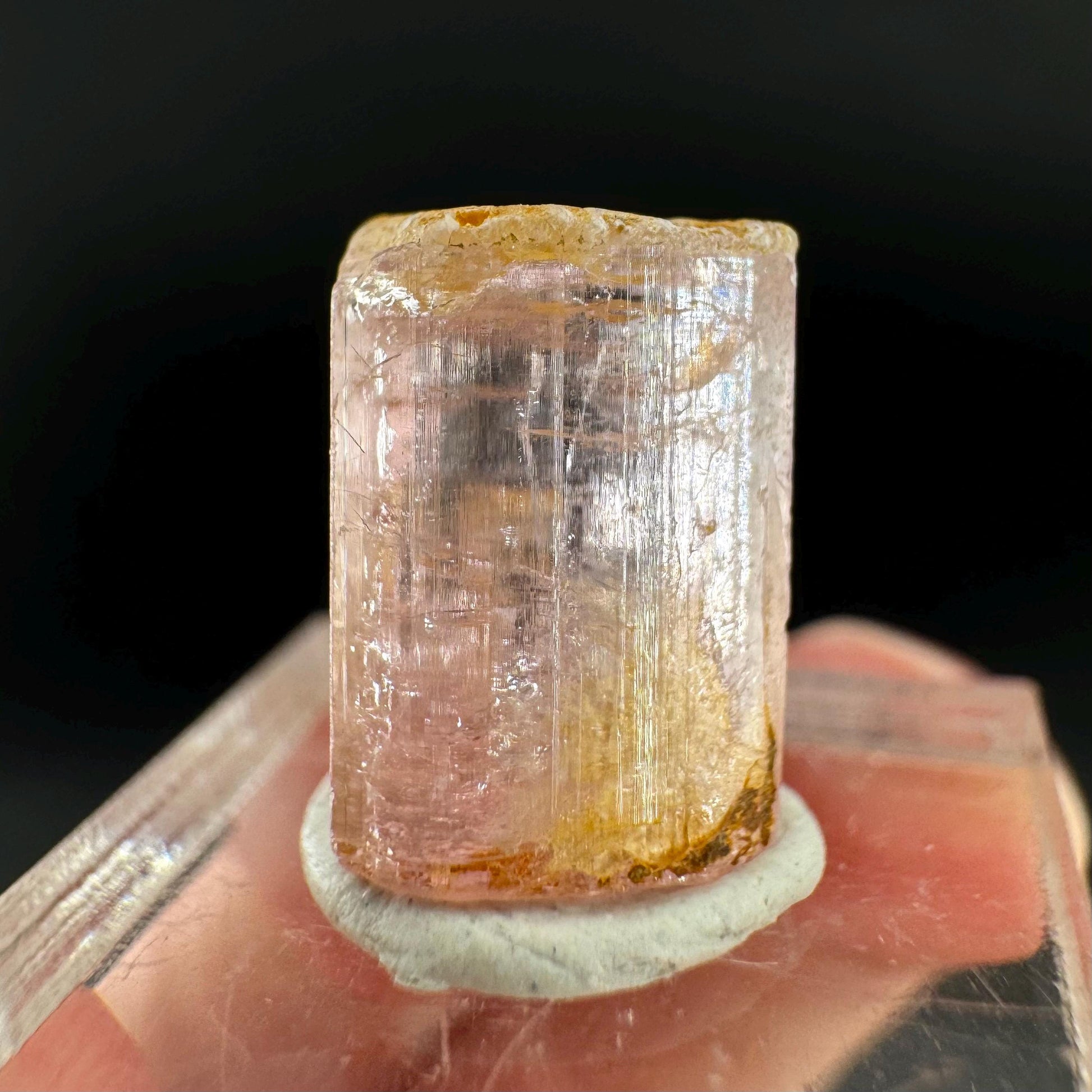 Elbaite Tourmaline | Pink Crystal, mineral specimen from Paprok