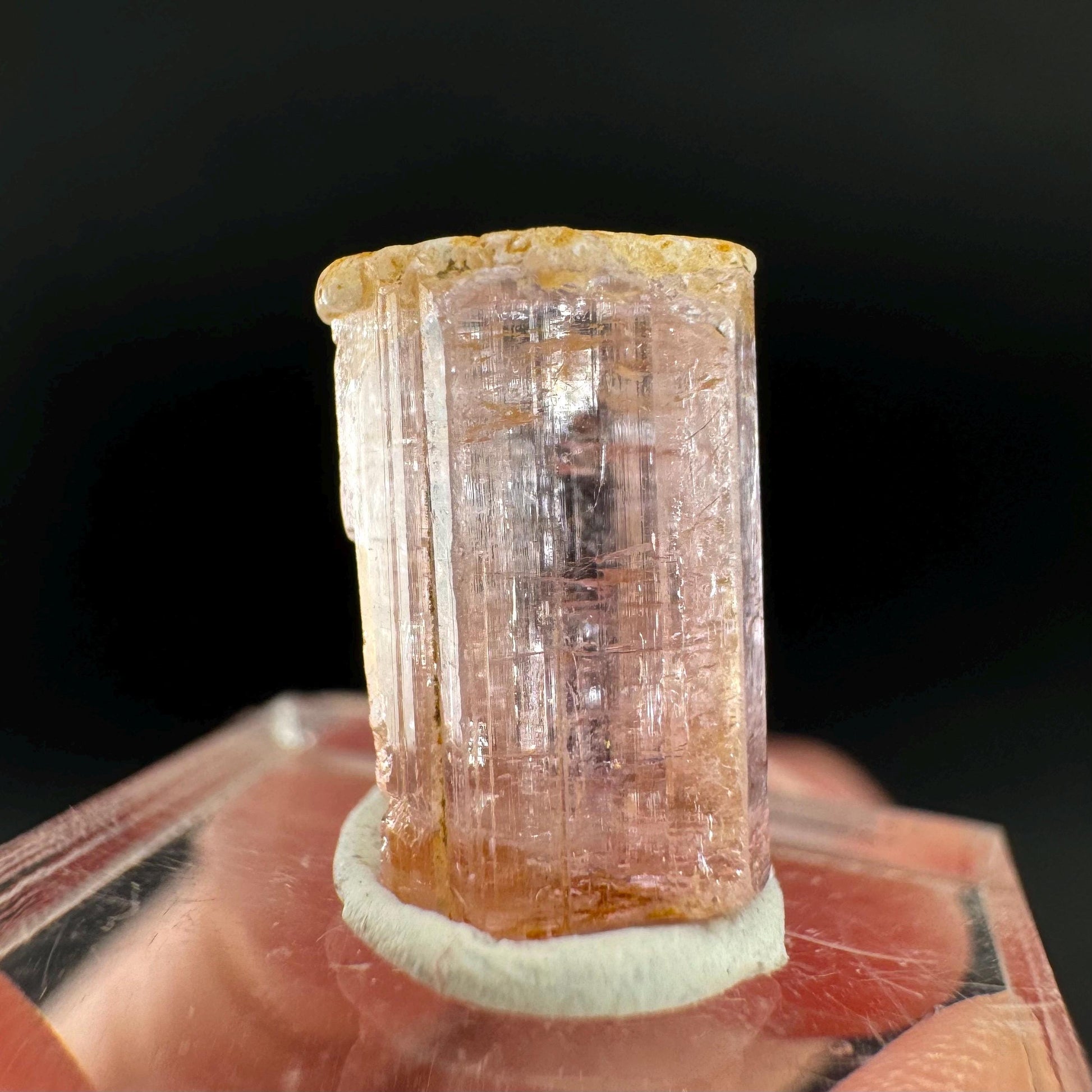 Elbaite Tourmaline | Pink Crystal, mineral specimen from Paprok