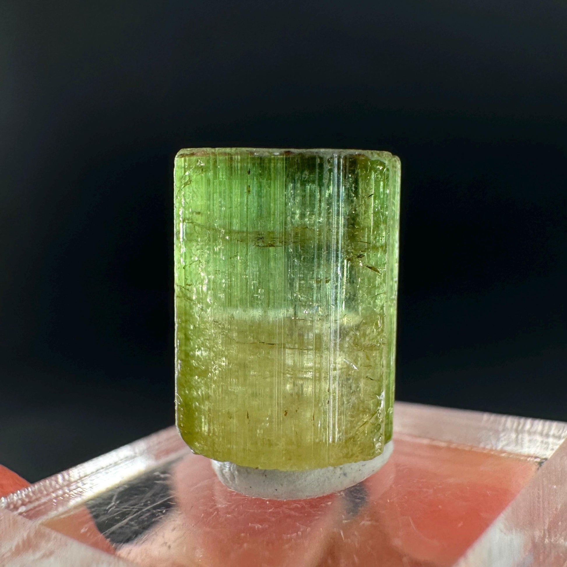 Watermelon Tourmaline | Green & Pink Bi-Color Elbaite Crystal, mineral specimen from Paprok