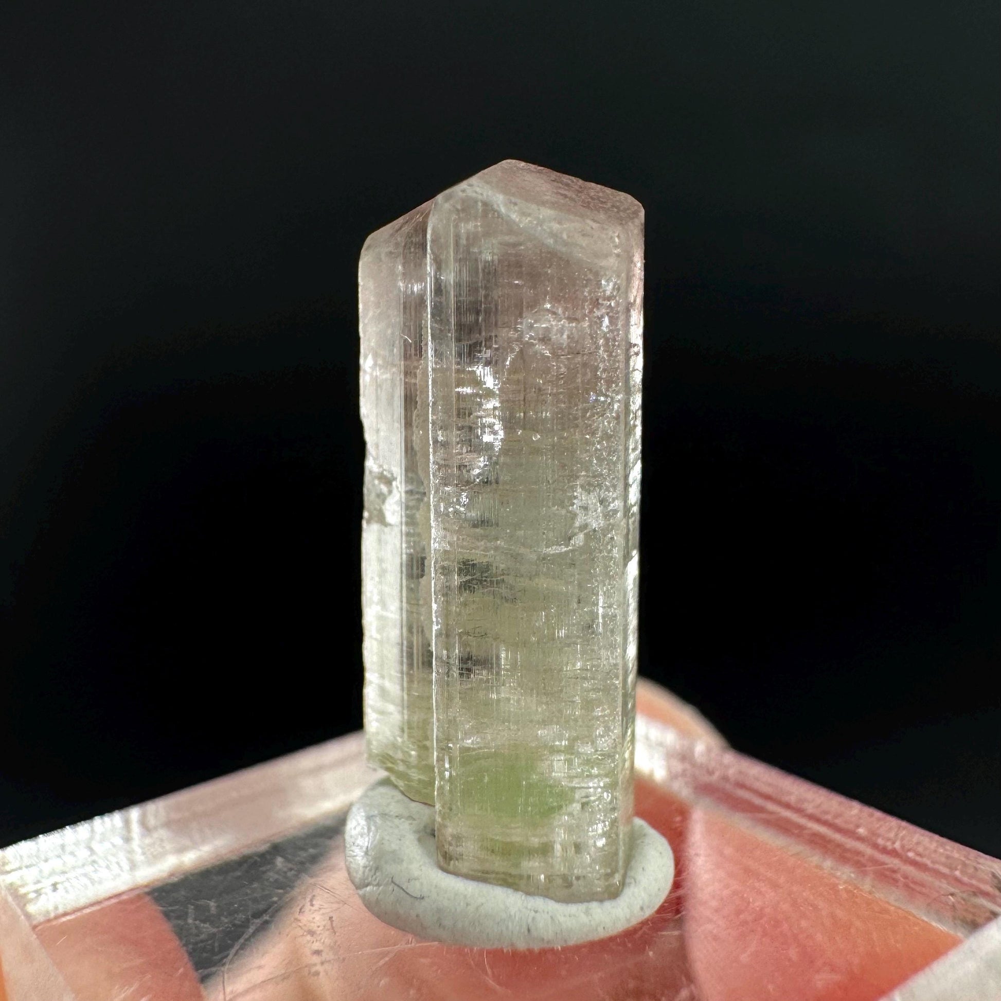 Watermelon Tourmaline | Green & Pink Bi-Color Elbaite Crystal, mineral specimen from Paprok