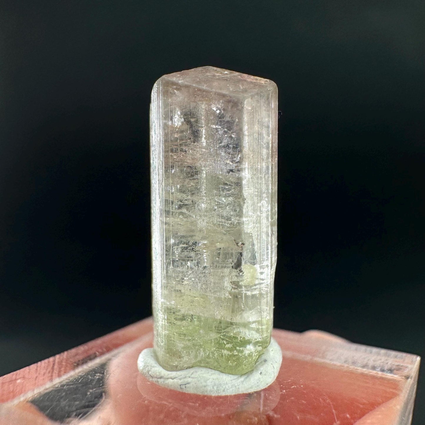 Watermelon Tourmaline | Green & Pink Bi-Color Elbaite Crystal, mineral specimen from Paprok