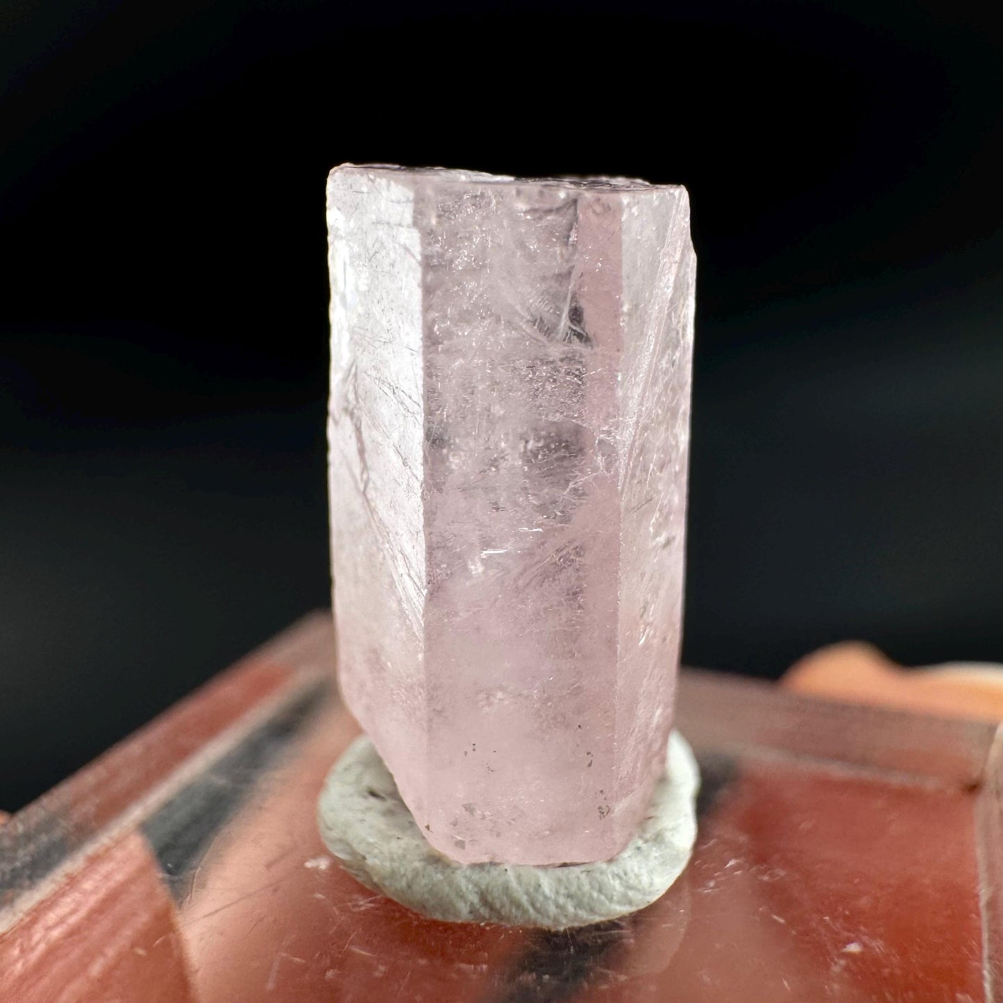 Pink Fluorapatite Crystal | UV reactive Mineral Specimen from Pakistan