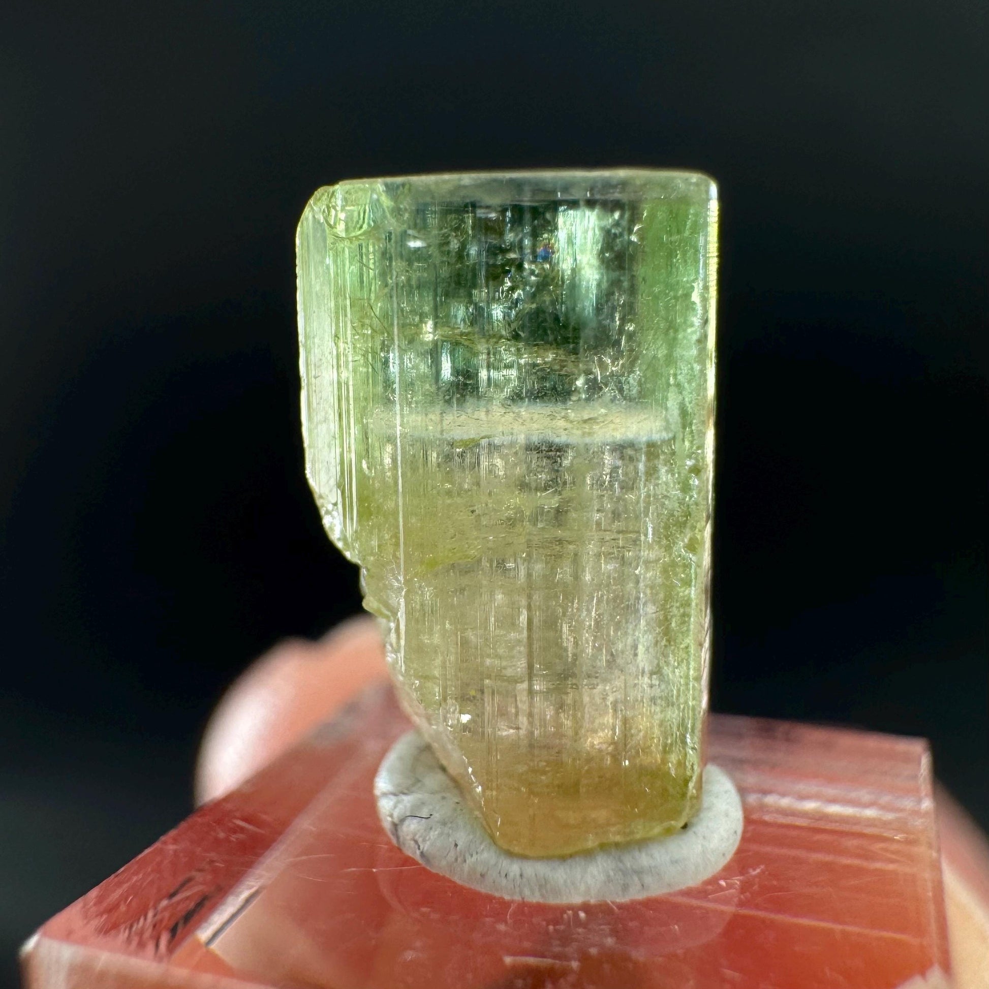 Watermelon Tourmaline | Green & Pink Bi-Color Elbaite Crystal, mineral specimen from Paprok