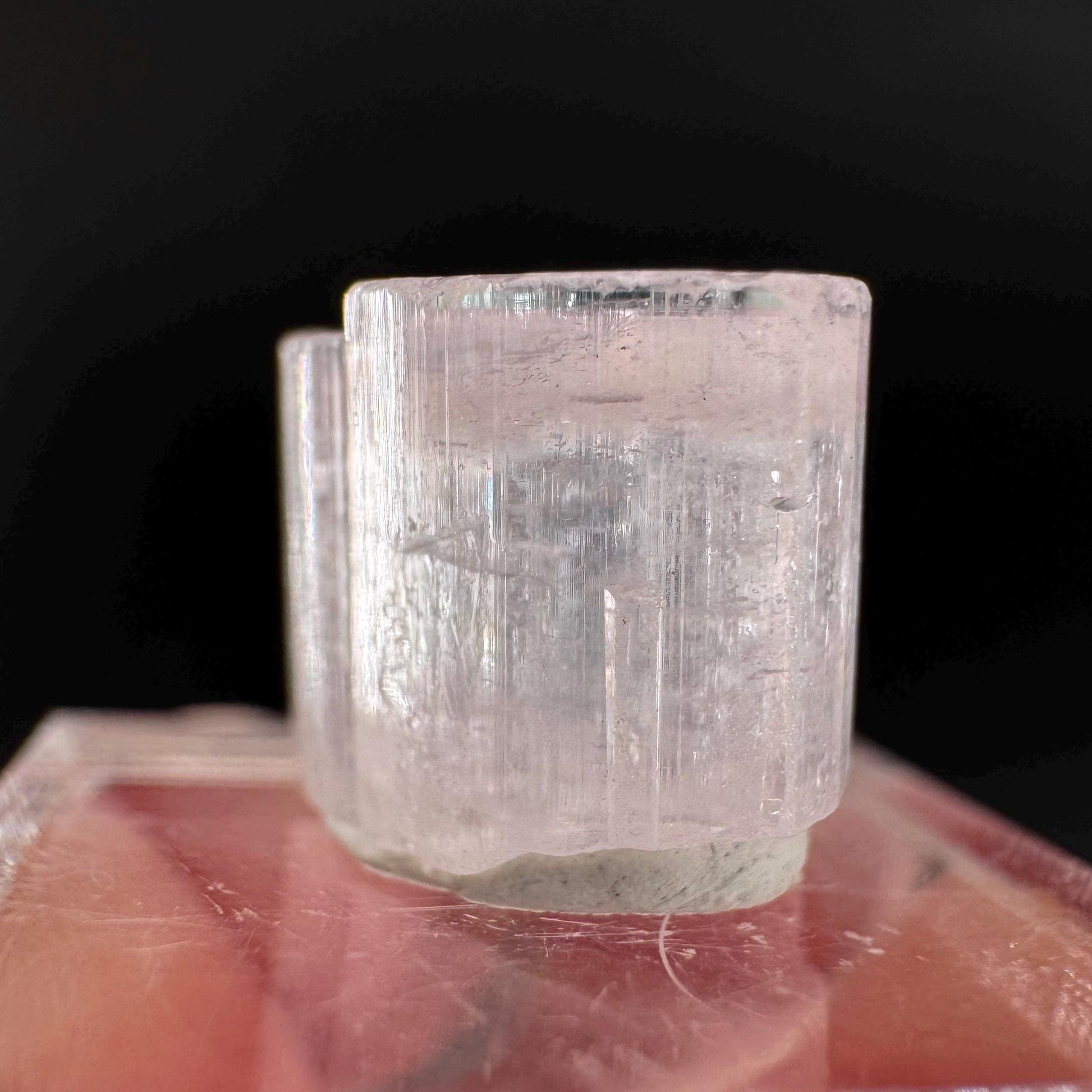 Elbaite Tourmaline | Pink Crystal, mineral specimen from Paprok