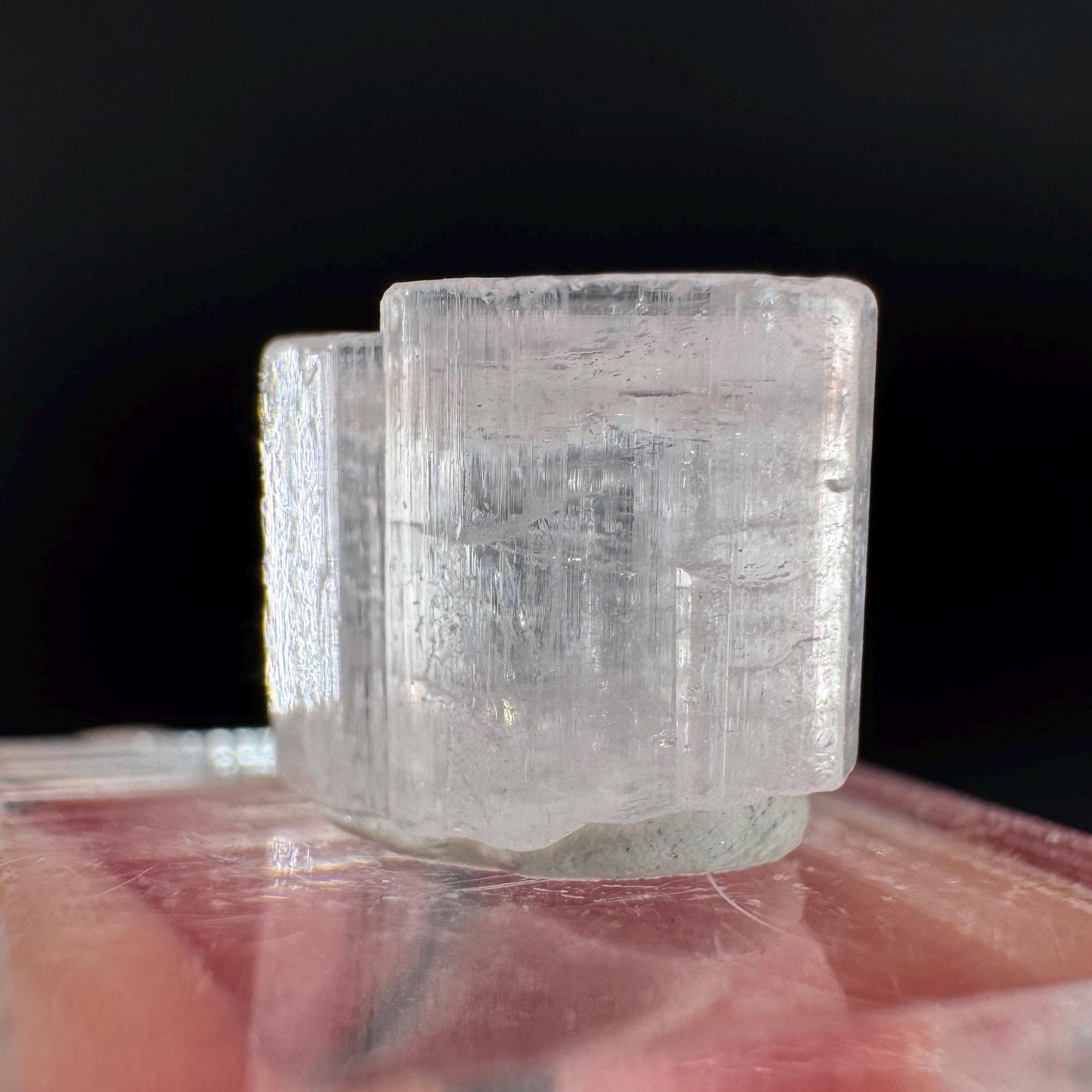 Elbaite Tourmaline | Pink Crystal, mineral specimen from Paprok