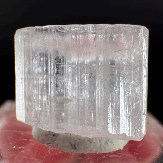 Elbaite Tourmaline | Pink Crystal, mineral specimen from Paprok
