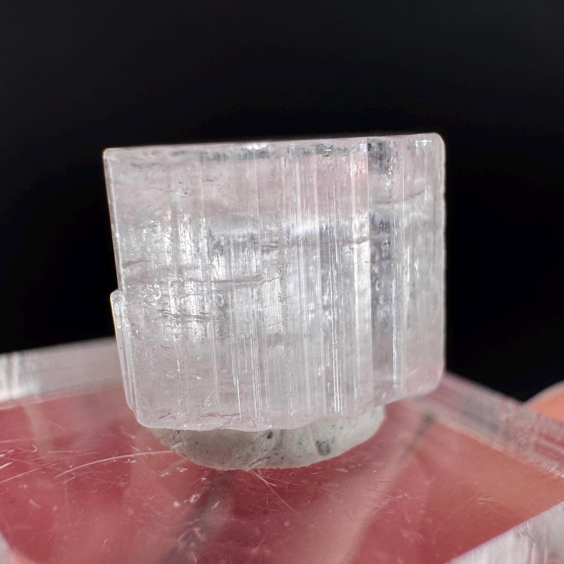Elbaite Tourmaline | Pink Crystal, mineral specimen from Paprok