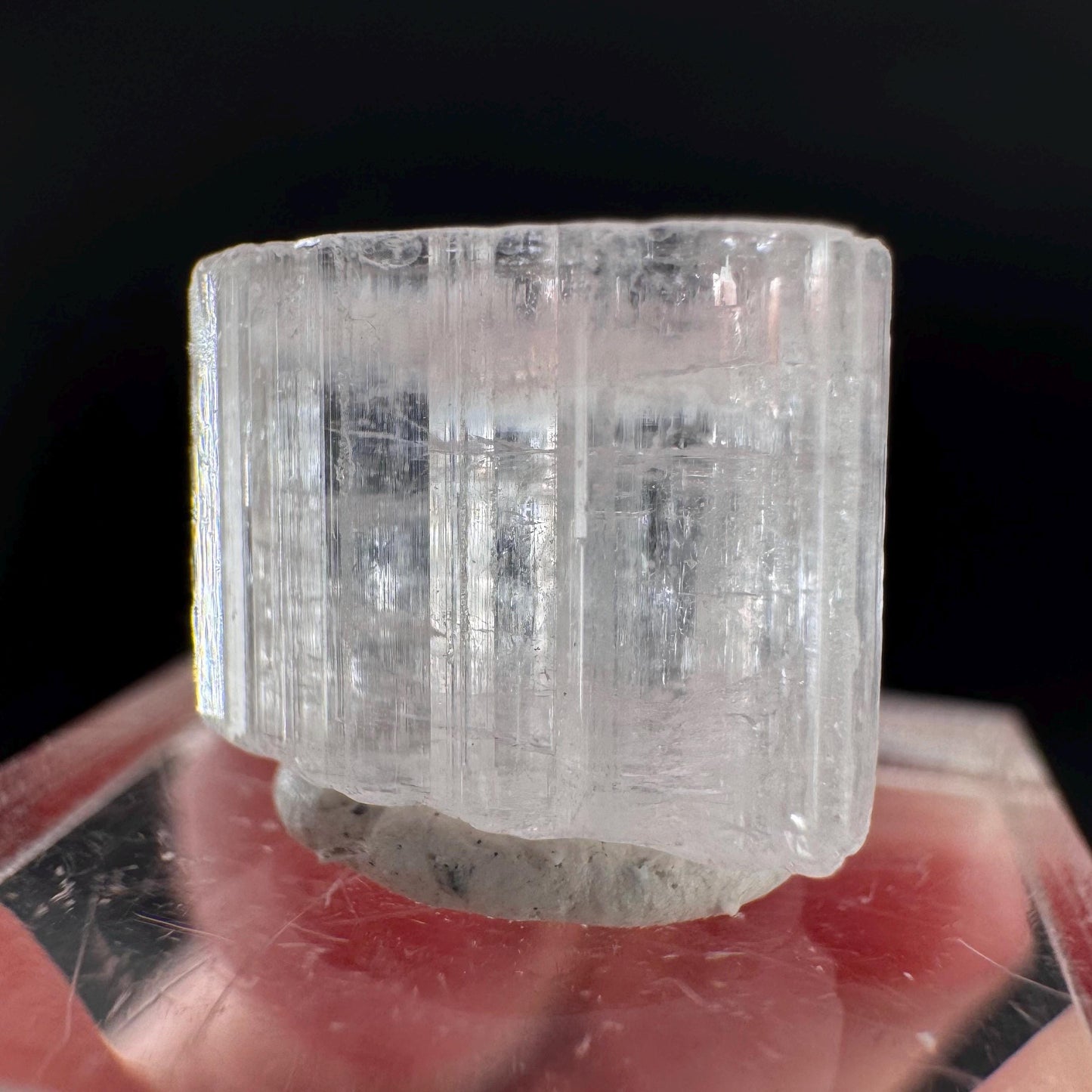 Elbaite Tourmaline | Pink Crystal, mineral specimen from Paprok