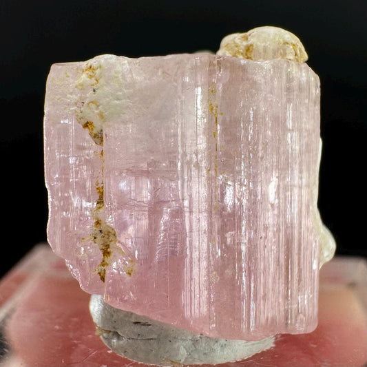 Elbaite Tourmaline | Pink Crystal, mineral specimen from Paprok