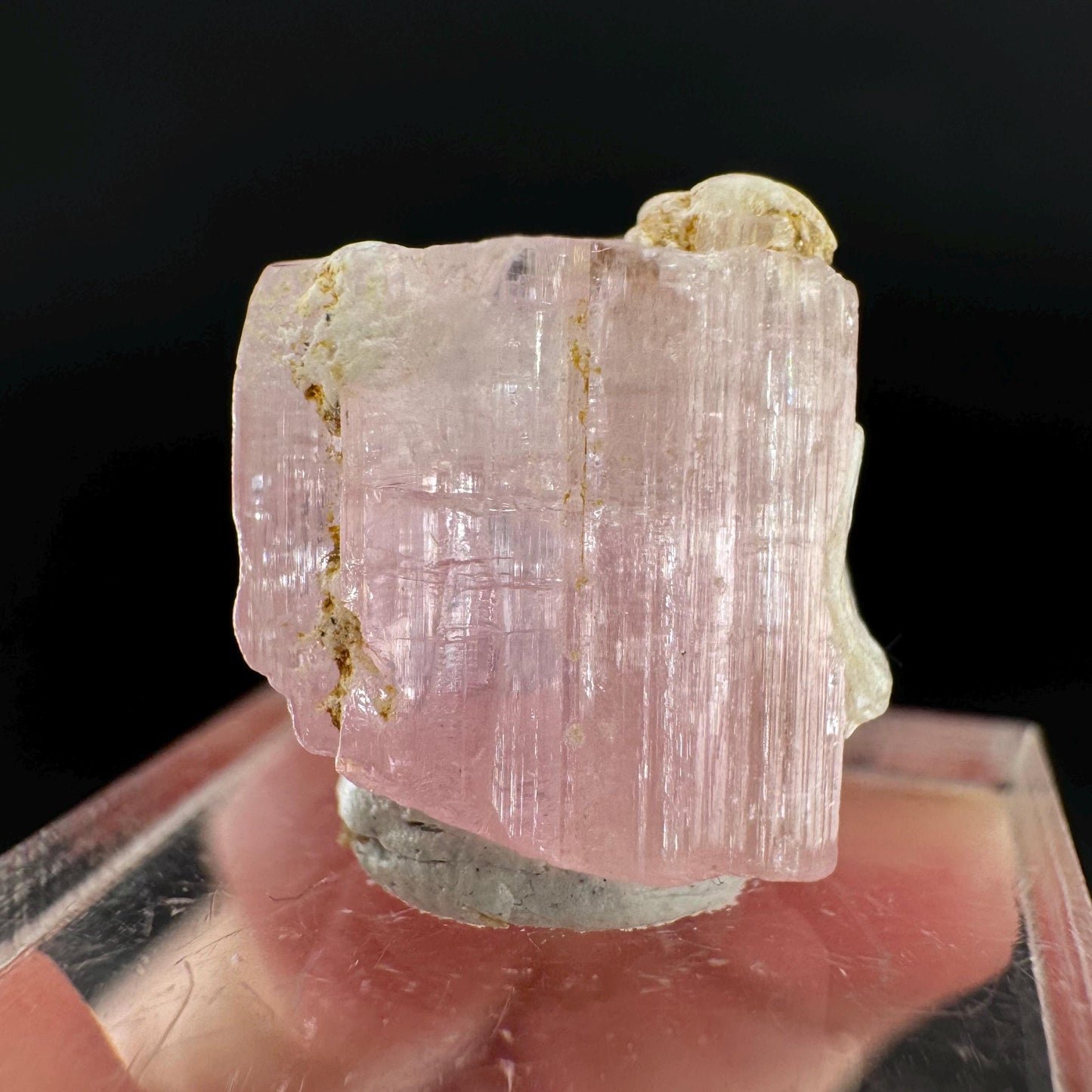 Elbaite Tourmaline | Pink Crystal, mineral specimen from Paprok