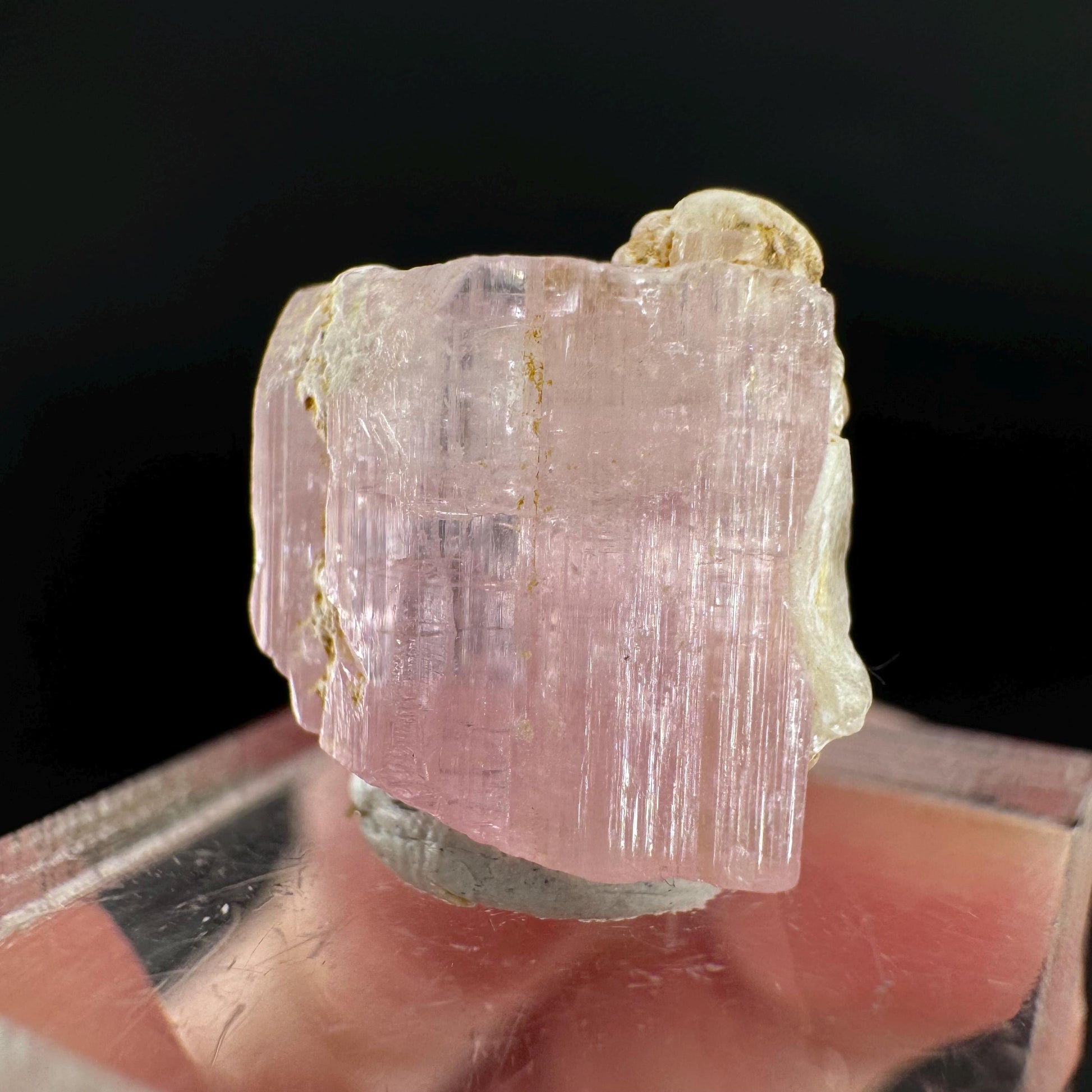 Elbaite Tourmaline | Pink Crystal, mineral specimen from Paprok
