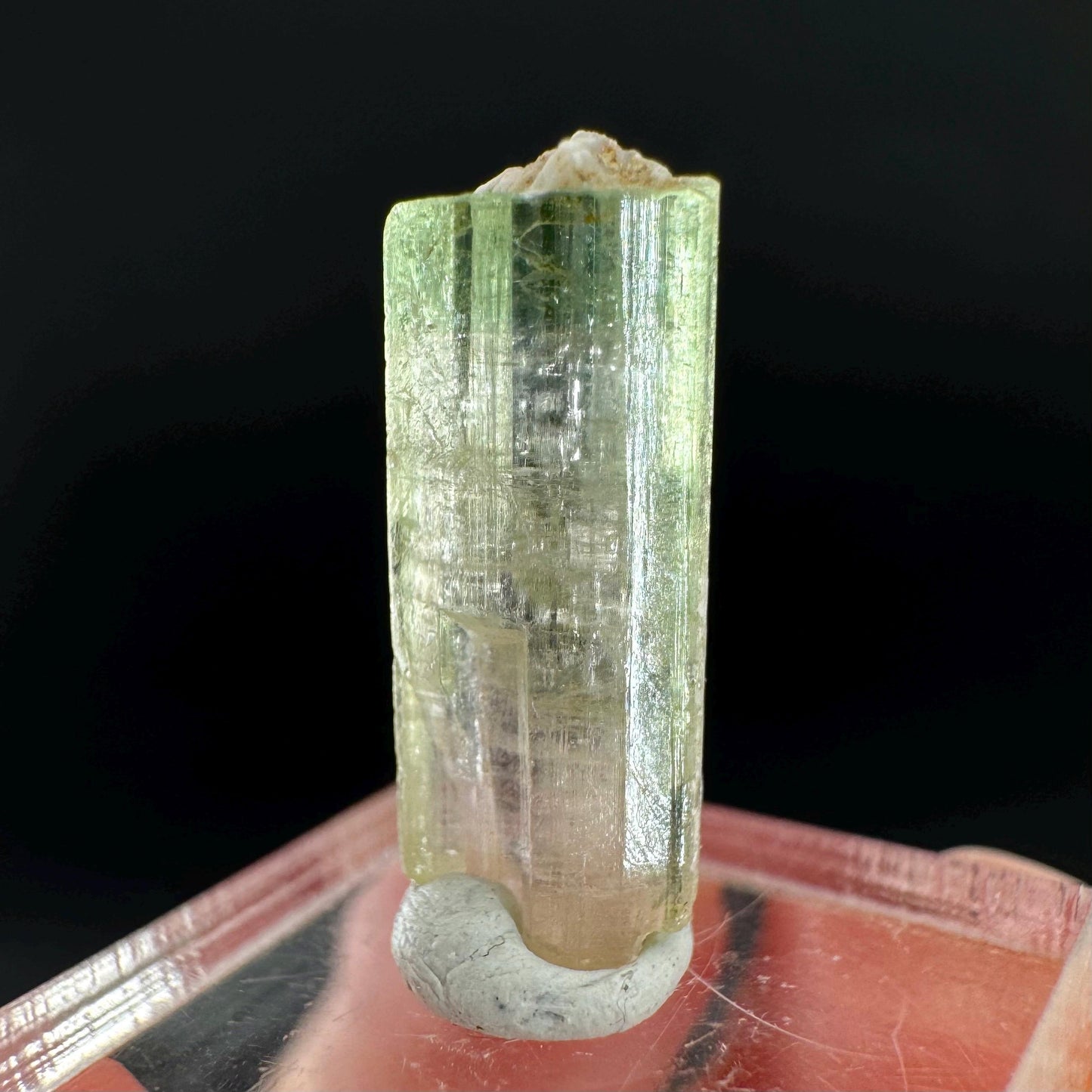 Watermelon Tourmaline | Green & Pink Bi-Color Elbaite Crystal, mineral specimen from Paprok
