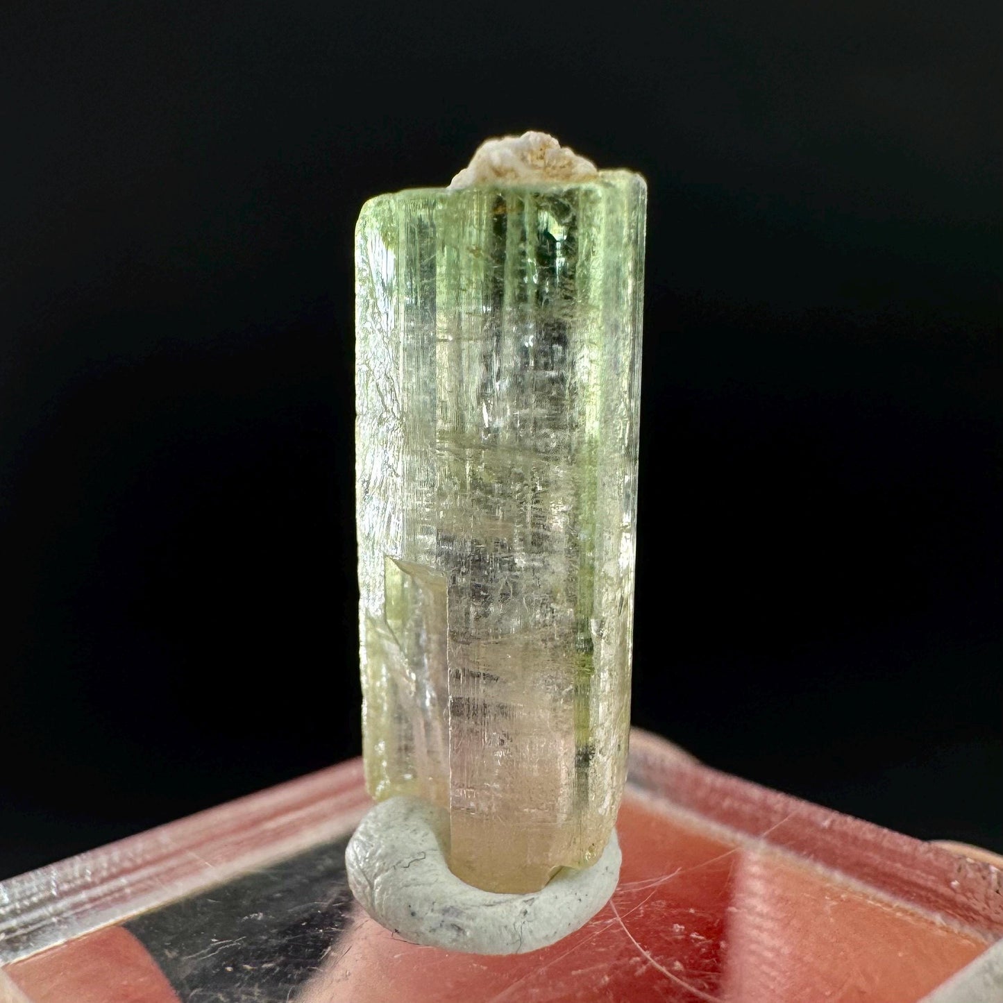 Watermelon Tourmaline | Green & Pink Bi-Color Elbaite Crystal, mineral specimen from Paprok