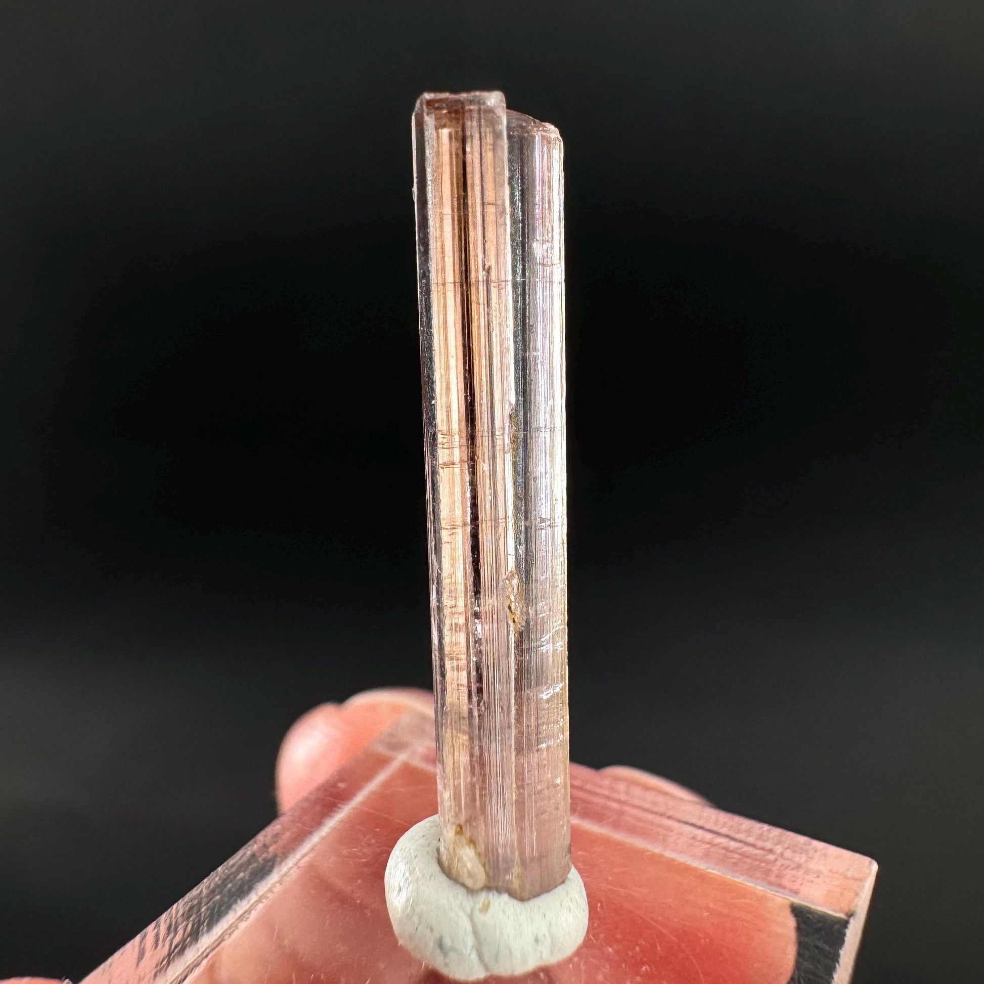 Elbaite Tourmaline | Pink Crystal, mineral specimen from Paprok