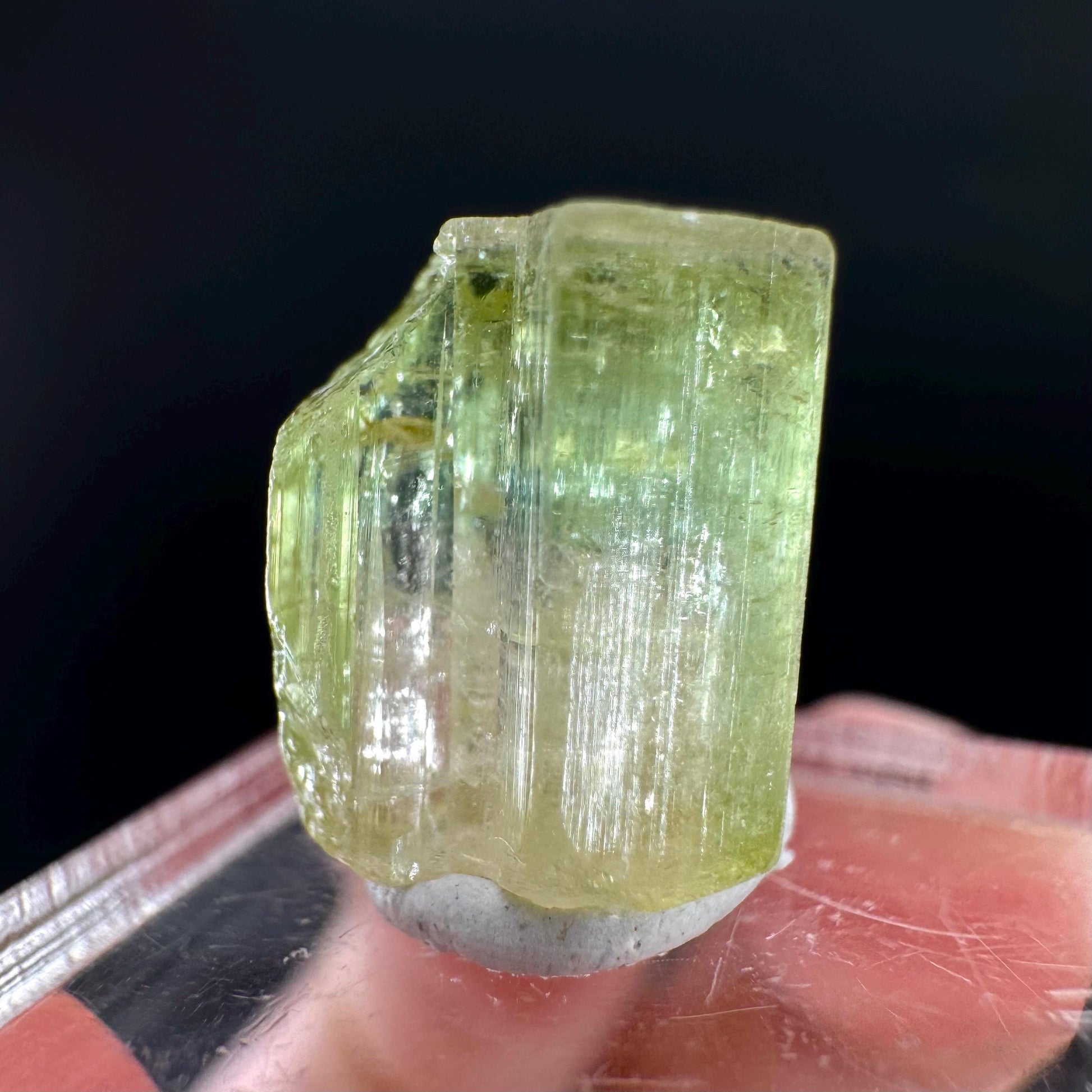 Watermelon Tourmaline | Green & Pink Bi-Color Elbaite Crystal, mineral specimen from Paprok