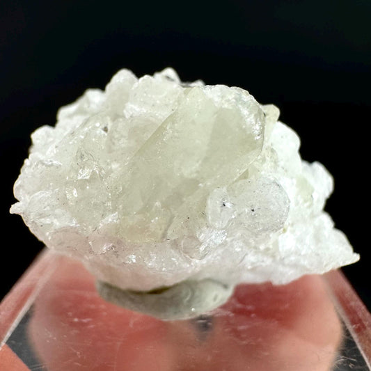 Herderite on Albite Matrix | light green crystal, rare mineral specimen from Pakistan