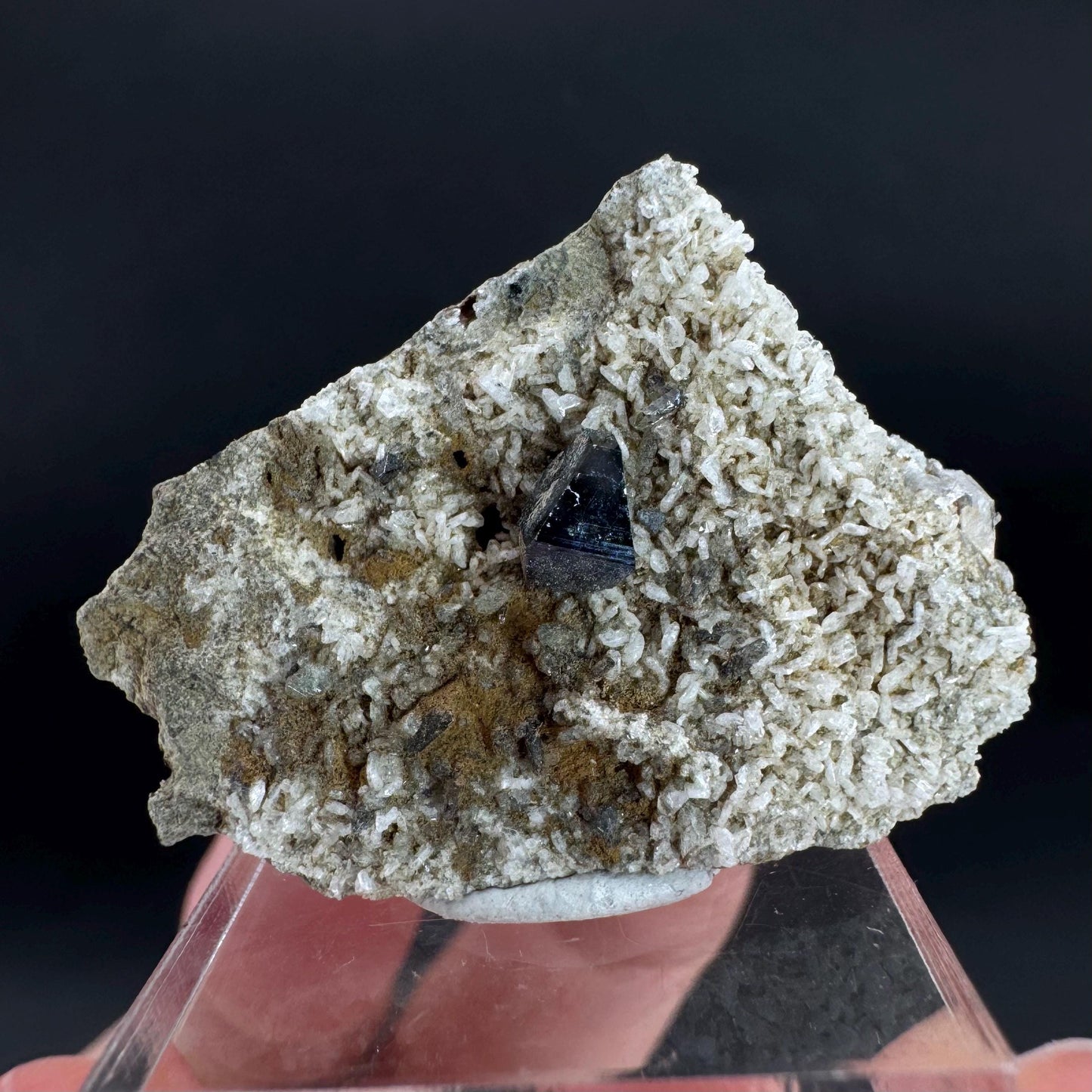Anatase on Matrix | Metallic Crystal, Rare Mineral Specimen from Pakistan