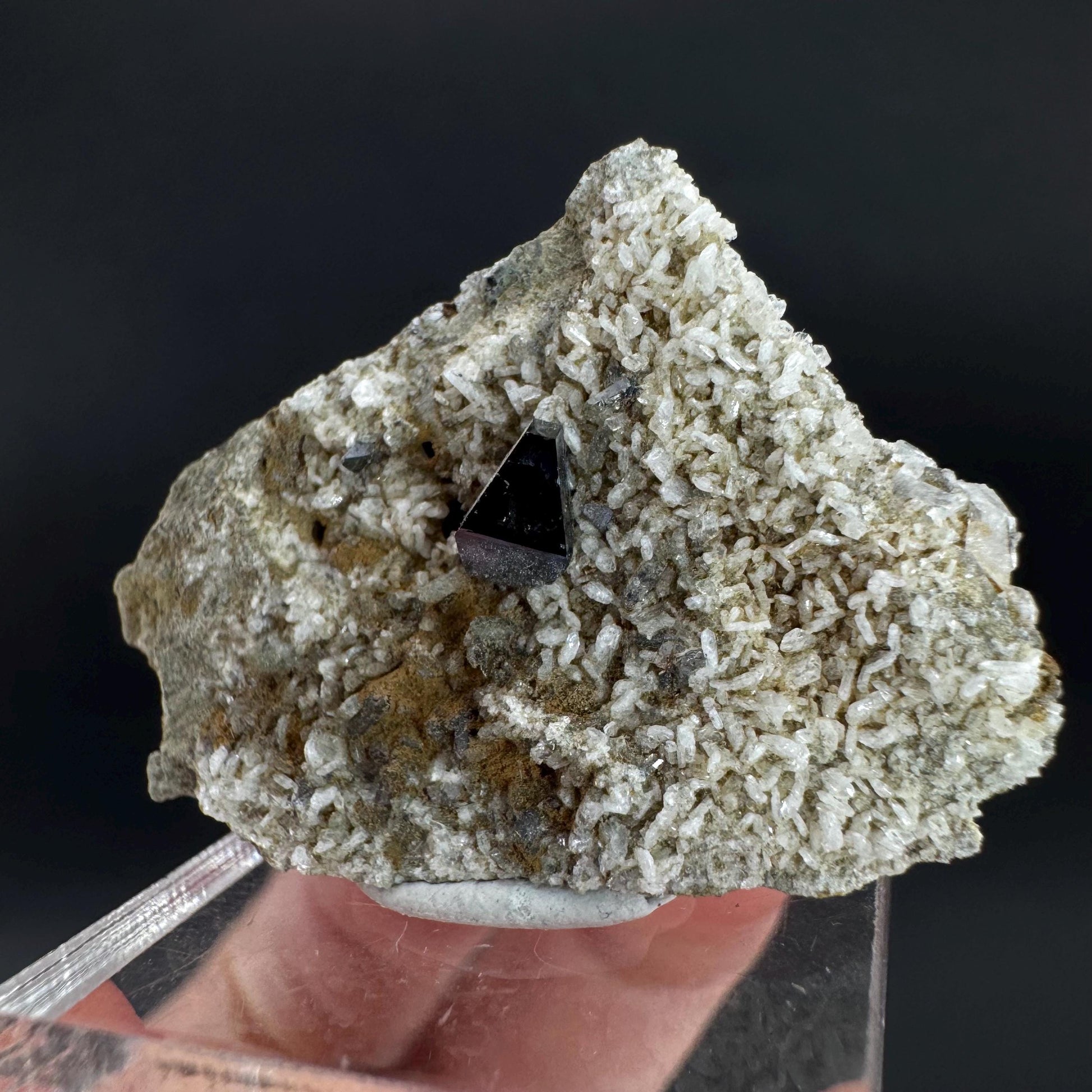 Anatase on Matrix | Metallic Crystal, Rare Mineral Specimen from Pakistan