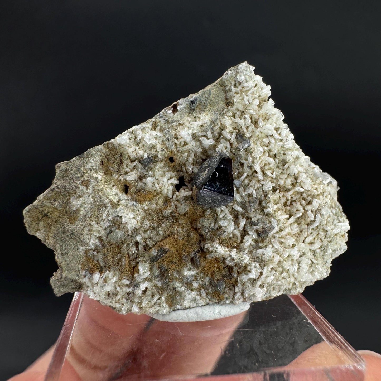 Anatase on Matrix | Metallic Crystal, Rare Mineral Specimen from Pakistan
