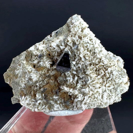 Anatase on Matrix | Metallic Crystal, Rare Mineral Specimen from Pakistan