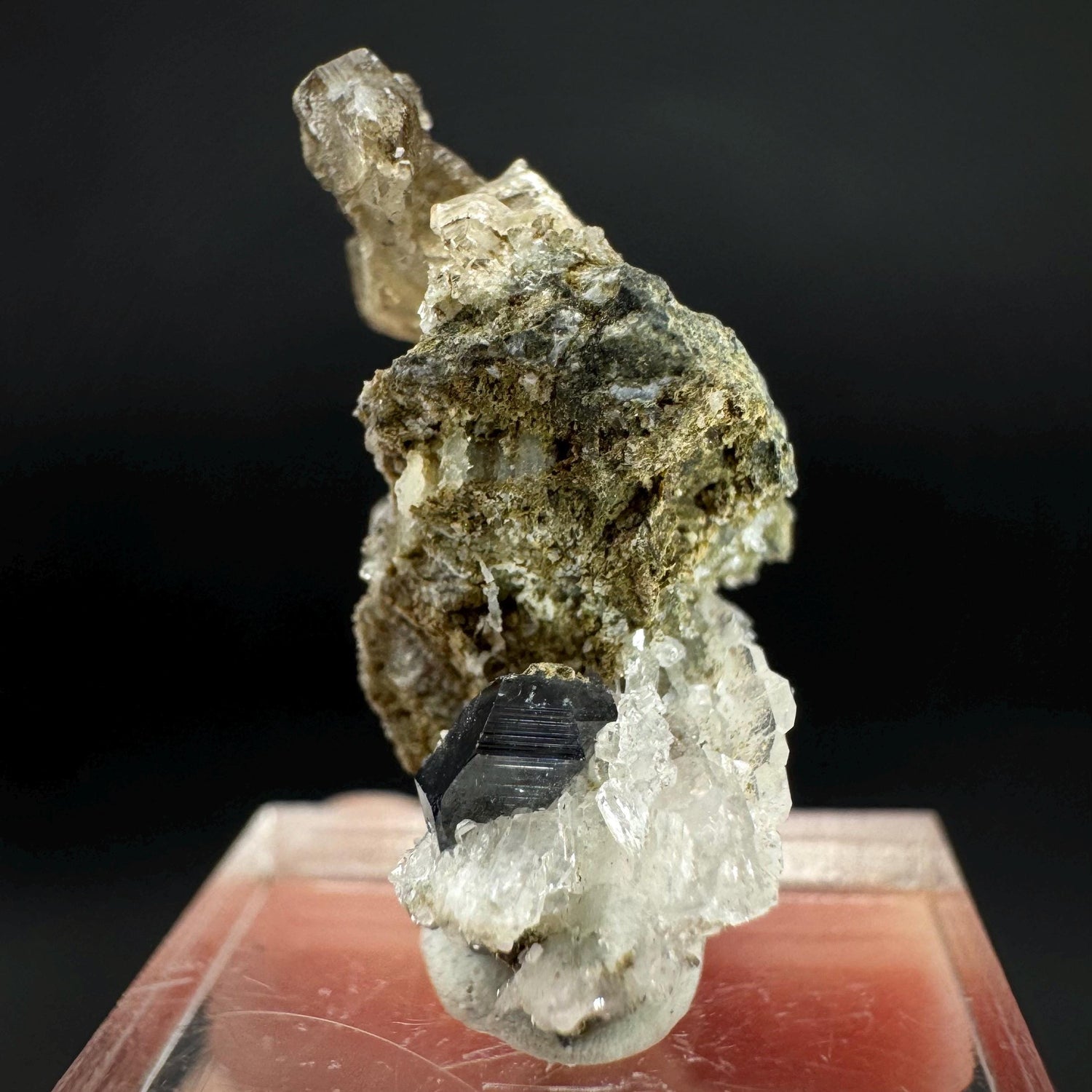 Anatase with Chlorite Quartz | Metallic Crystal, Rare Mineral Specimen from Pakistan