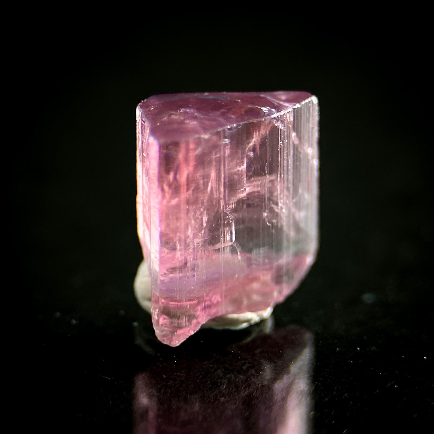 Elbaite Tourmaline | Pink Crystal, mineral specimen from Paprok