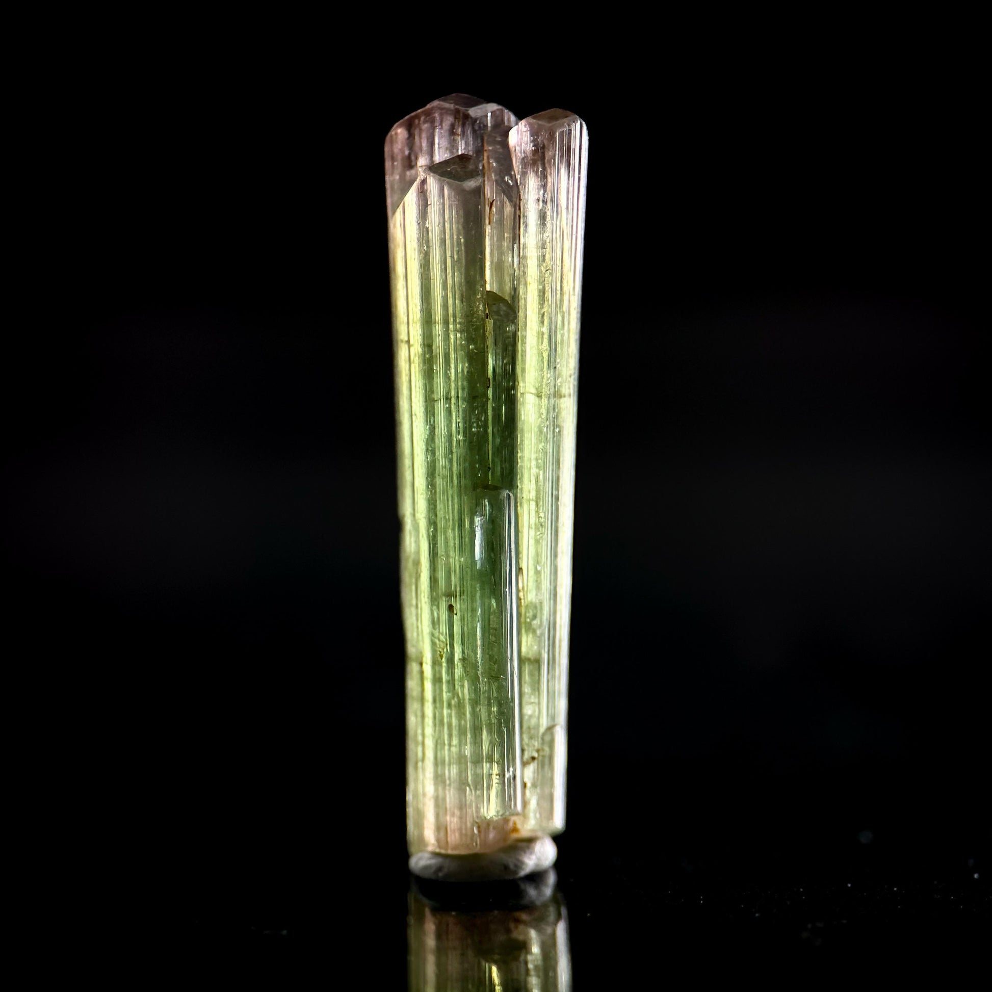 Watermelon Tourmaline | Green & Pink Bi-Color Elbaite Crystal, mineral specimen from Paprok