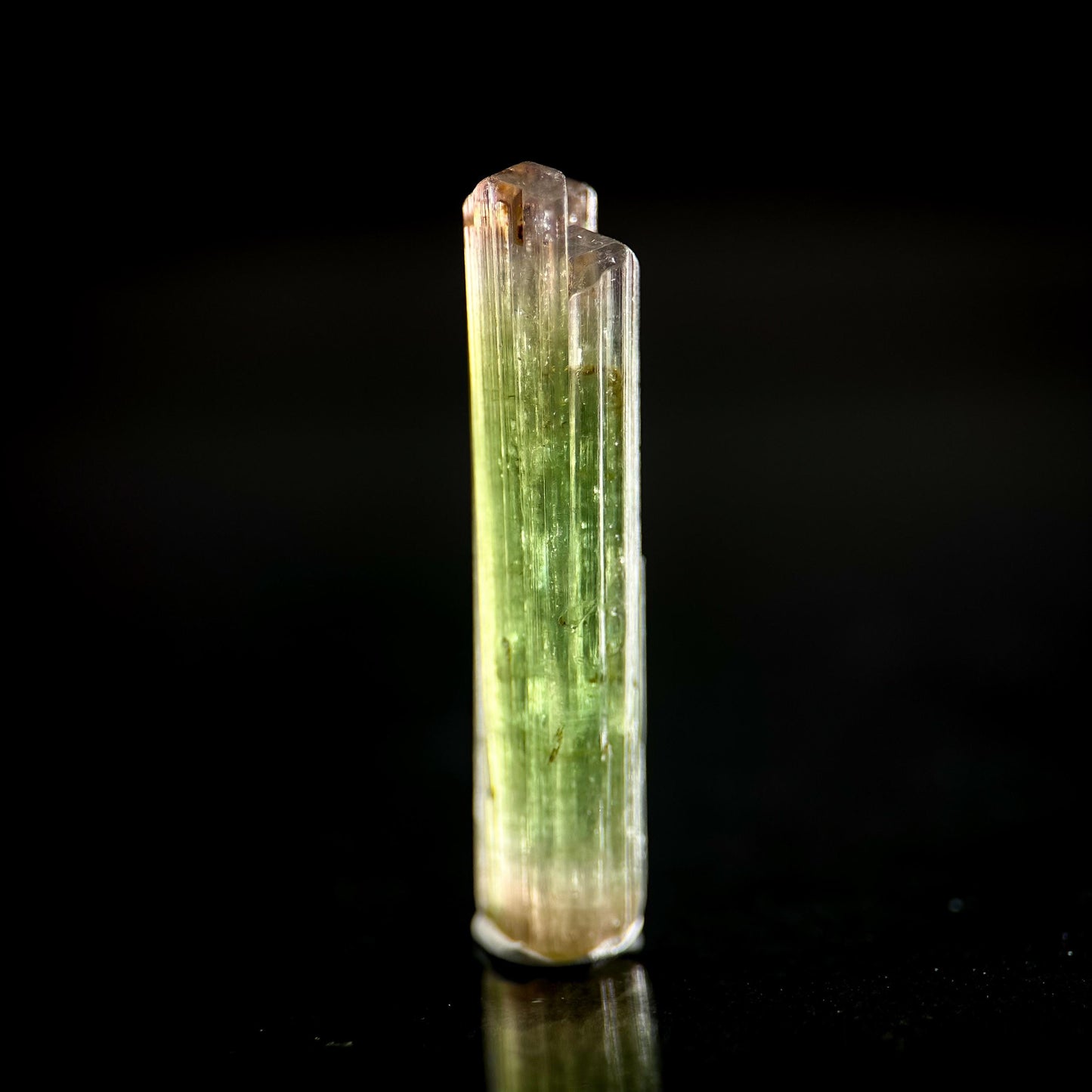 Watermelon Tourmaline | Green & Pink Bi-Color Elbaite Crystal, mineral specimen from Paprok