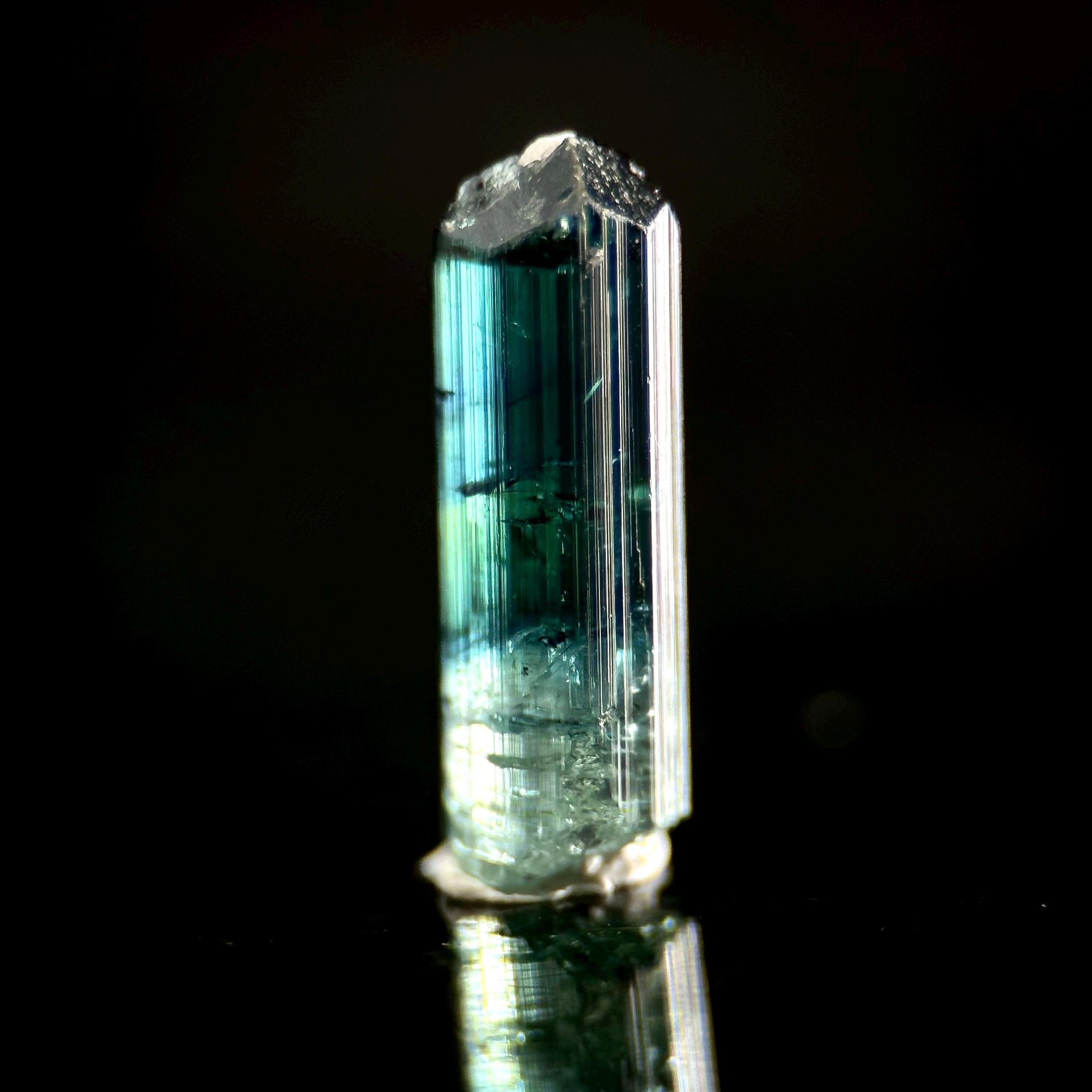 Indicolite Tourmaline | Natural Blue Crystal, Mineral Specimen from Paprok