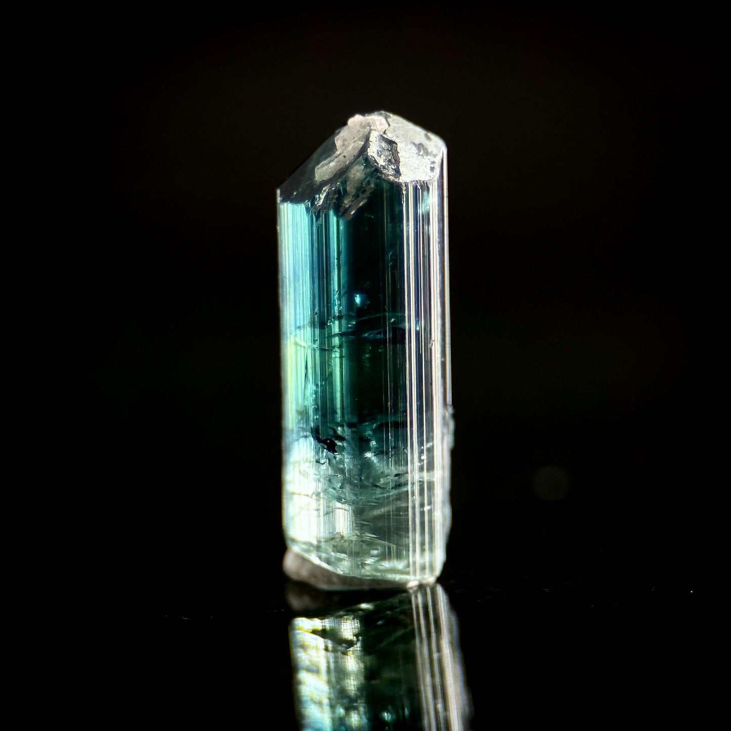 Indicolite Tourmaline | Natural Blue Crystal, Mineral Specimen from Paprok